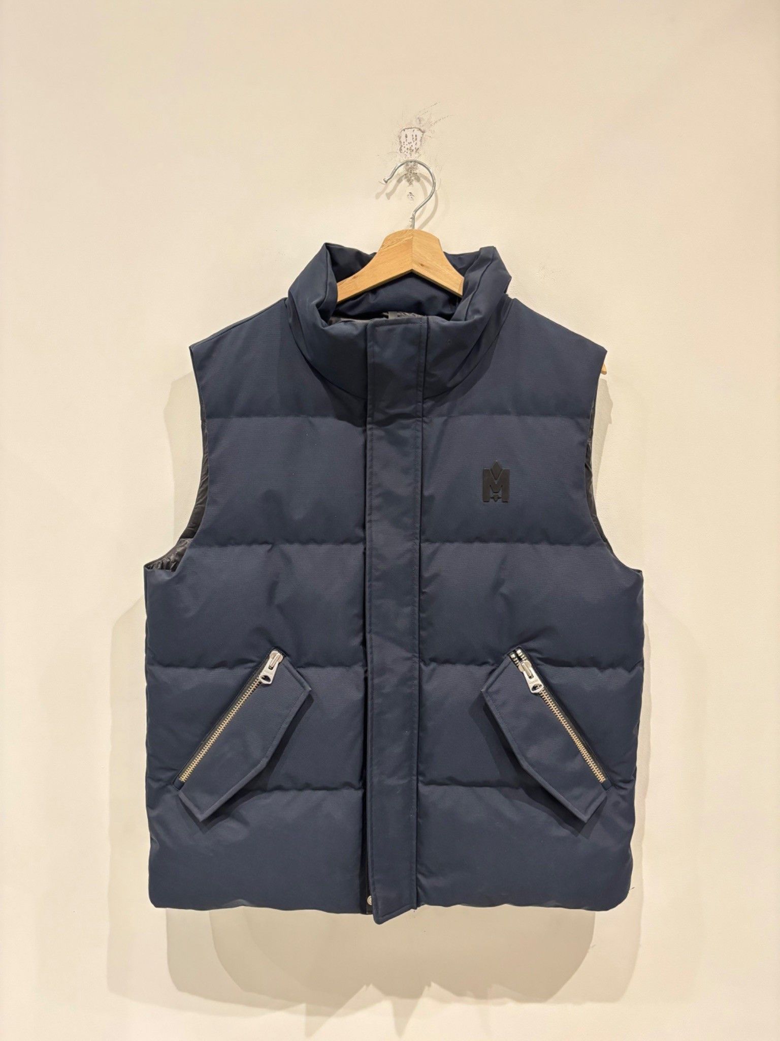 Mackage Mackage Navy Blue Joseph Nordic Tech Down Vest Size US L / EU 52-54 / 3 - 1 Thumbnail