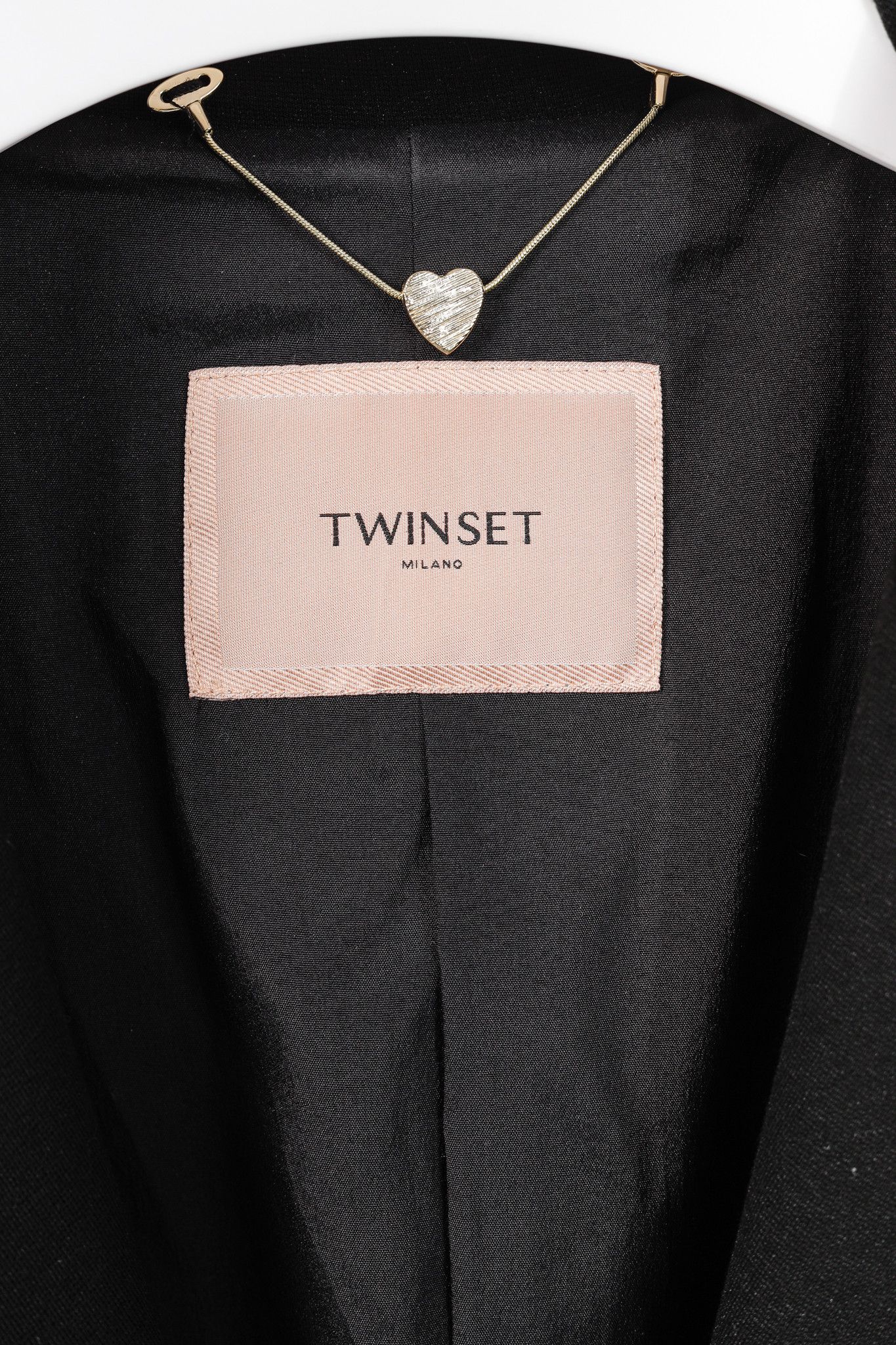 TWINSET Twinset Black Ponte Long Oversized Blazer Size M / US 6-8 / IT 42-44 - 4 Thumbnail