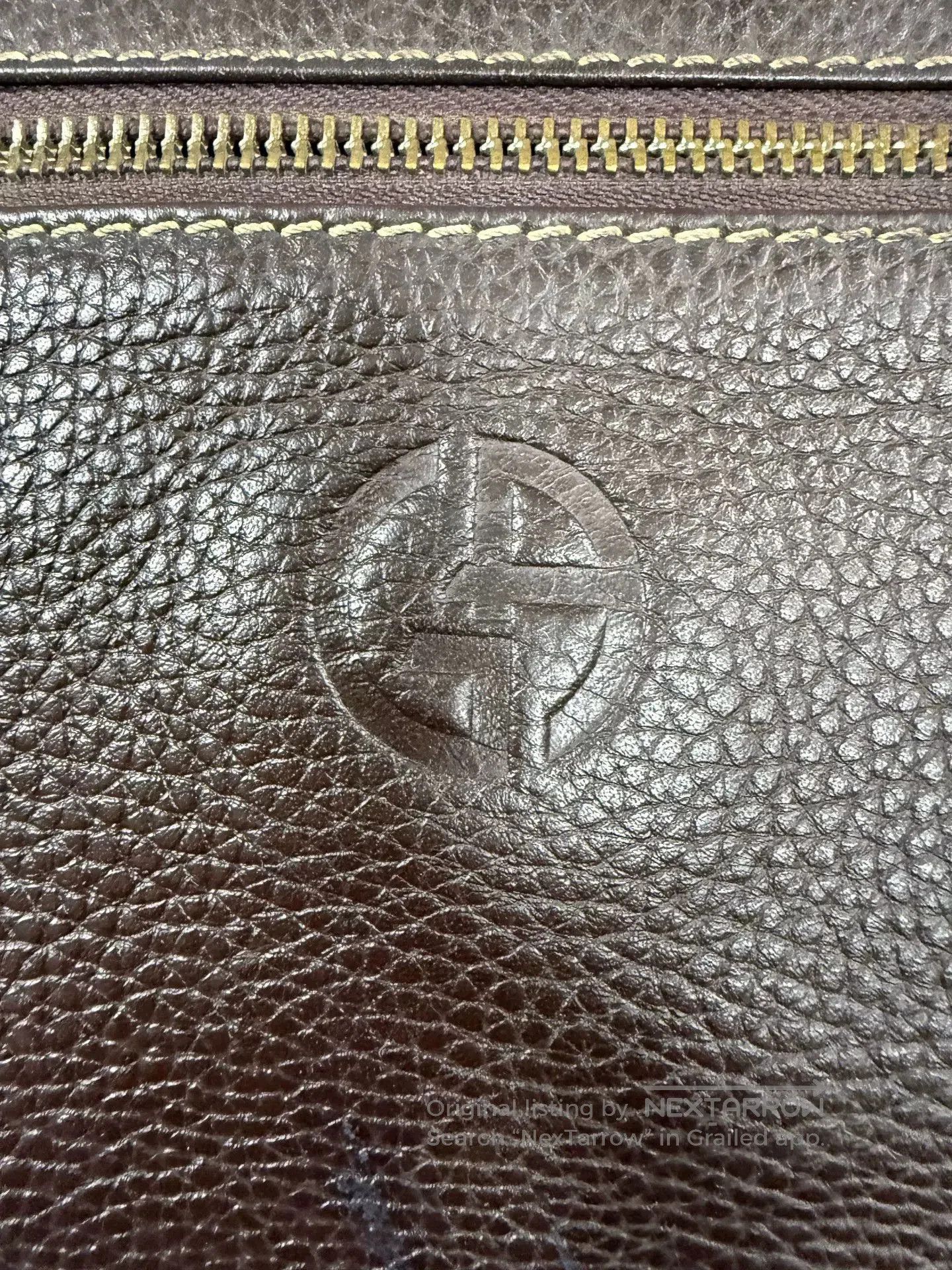 Giorgio Armani Giorgio Armani Leather Crossbody Bag. Size ONE SIZE - 3 Thumbnail