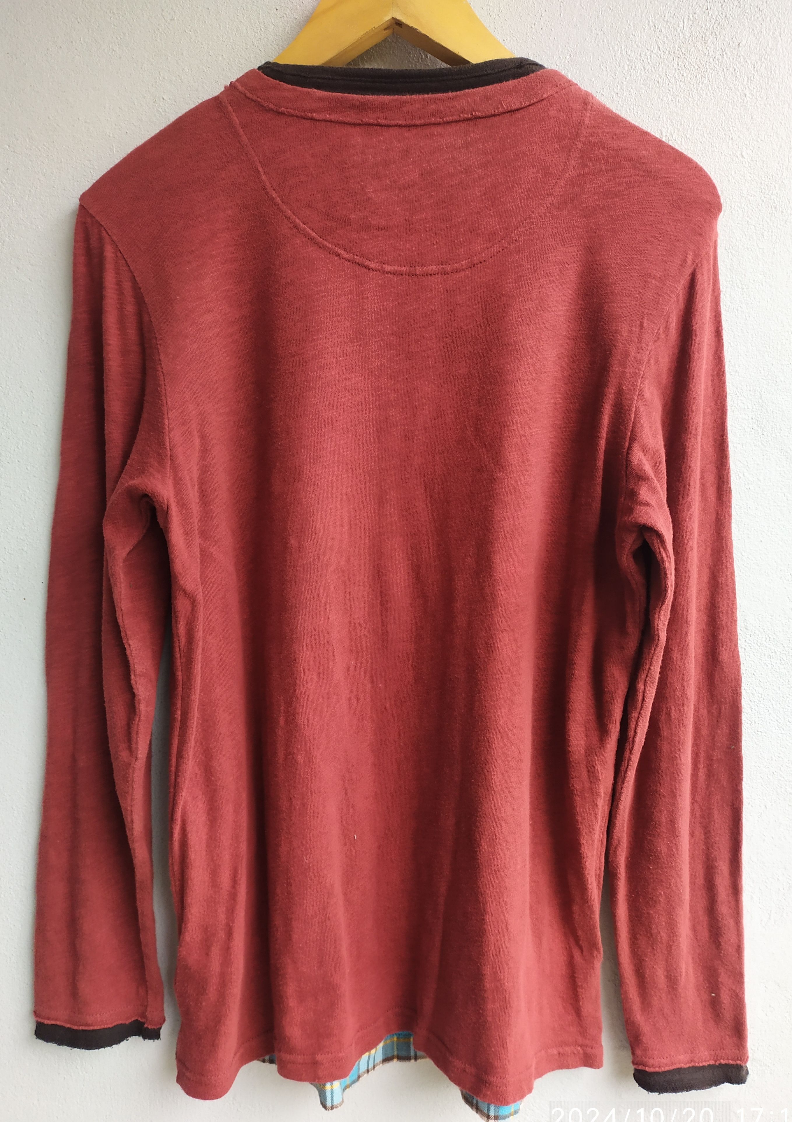 If Six Was Nine × Japanese Brand × Le Grande Bleu (L.G.B.) Japanese AlphaSophy dauble Layered Long Sleve ifsix Lgb Size US S / EU 44-46 / 1 - 2 Thumbnail