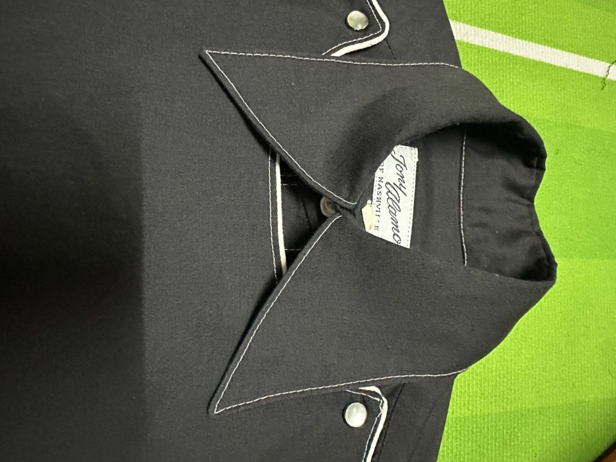 Cowboy Equipment Vtg 70s Tony Alamis western bibs shirt Size US M / EU 48-50 / 2 - 7 Thumbnail
