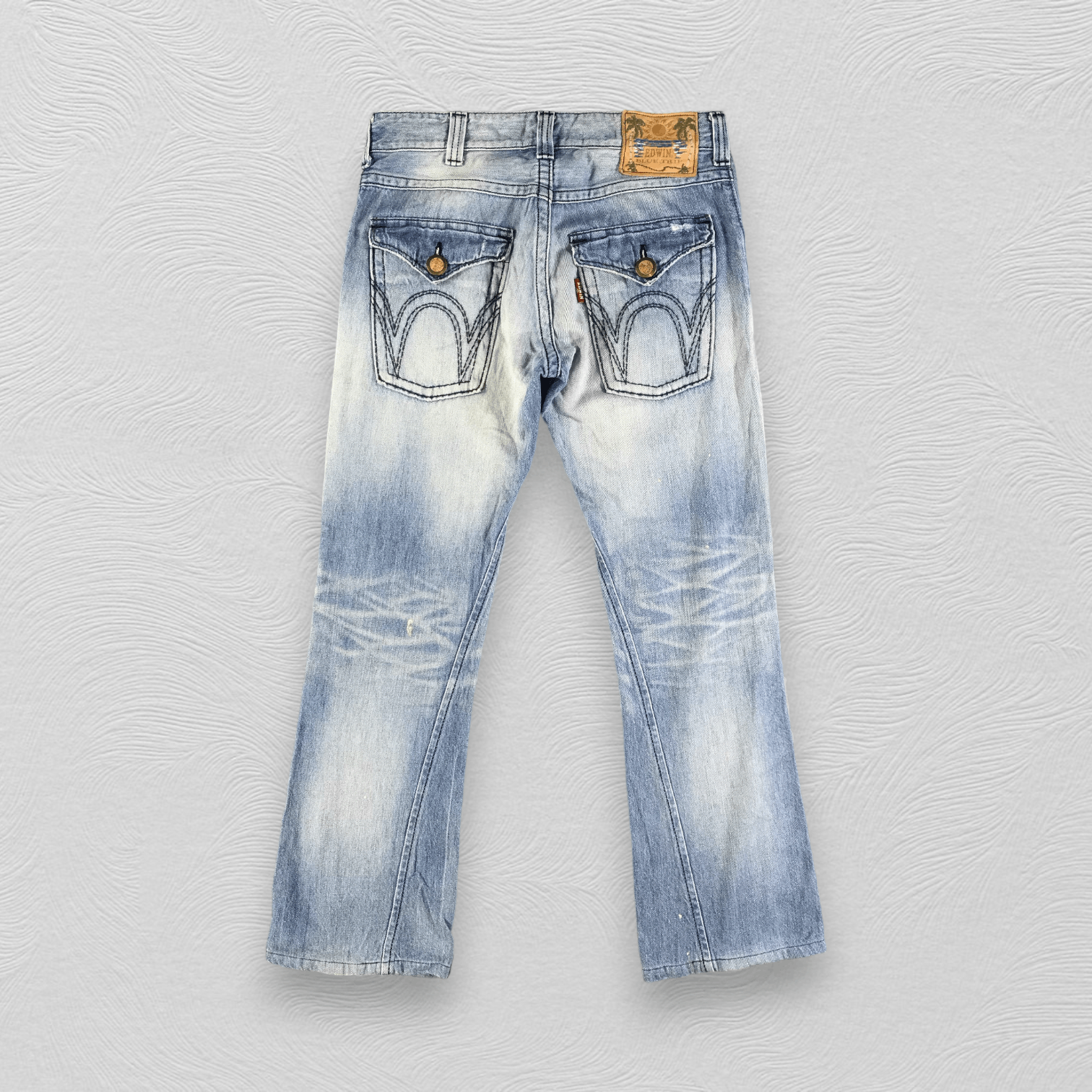 Edwin Edwin Blue Trip Flare Jeans KJ1942 Size US 32 / EU 48 - 2 Thumbnail