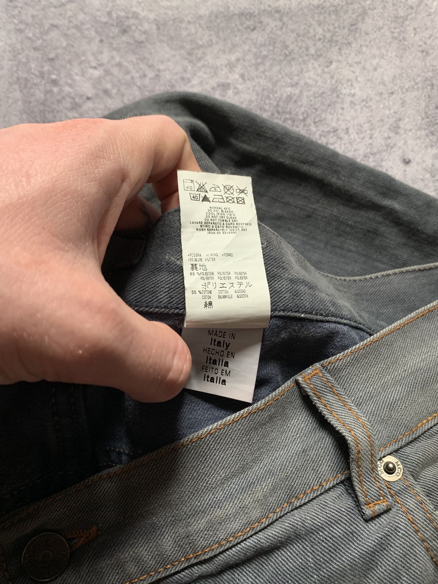 Alexander McQueen Vintage MCQ Alexander Mcqueen Swallow Pocket Jeans Size US 40 / EU 56 - 8 Thumbnail