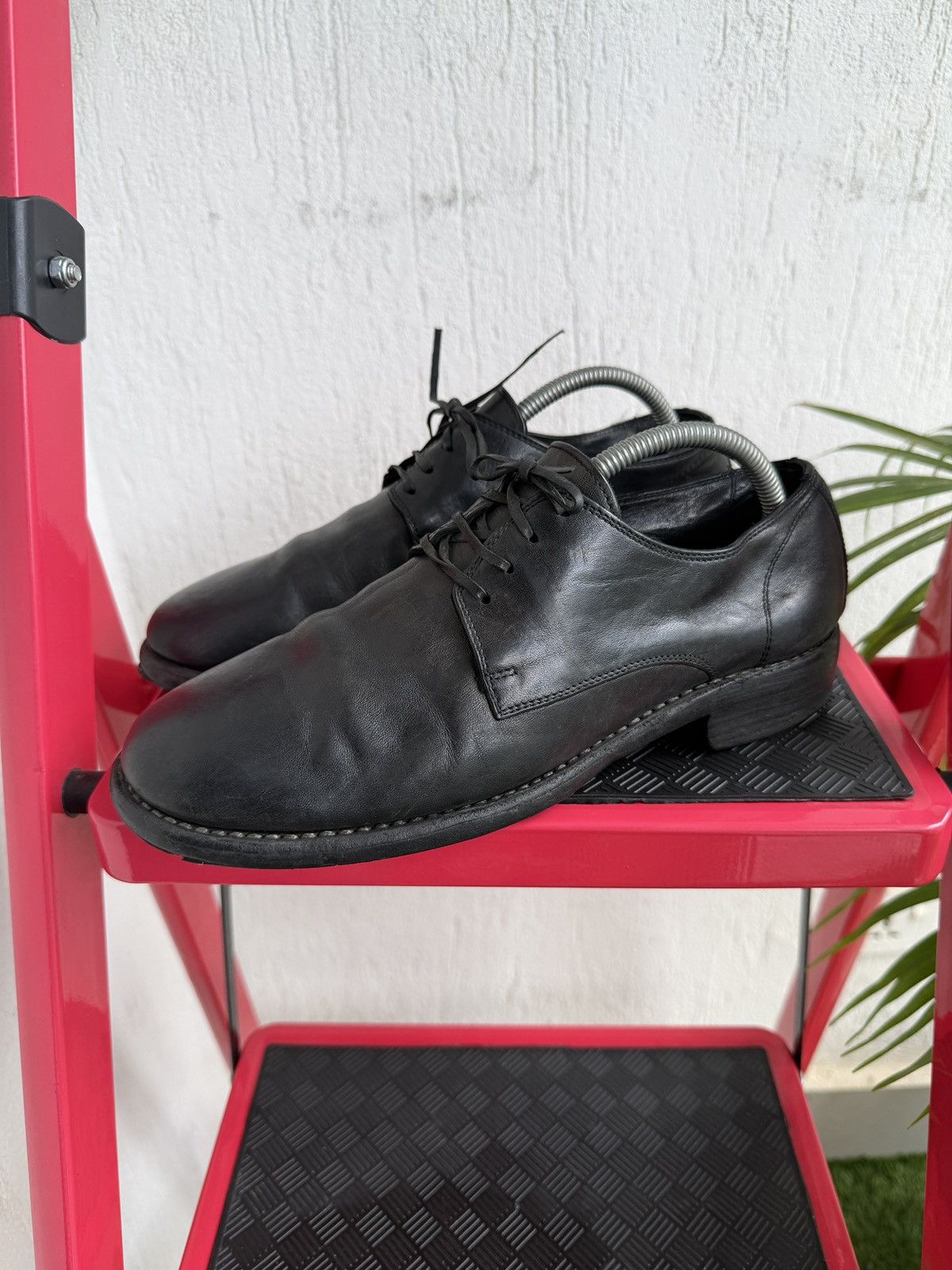 Guidi Guidi 992 Derby Reverse Cordovan Leather | Grailed