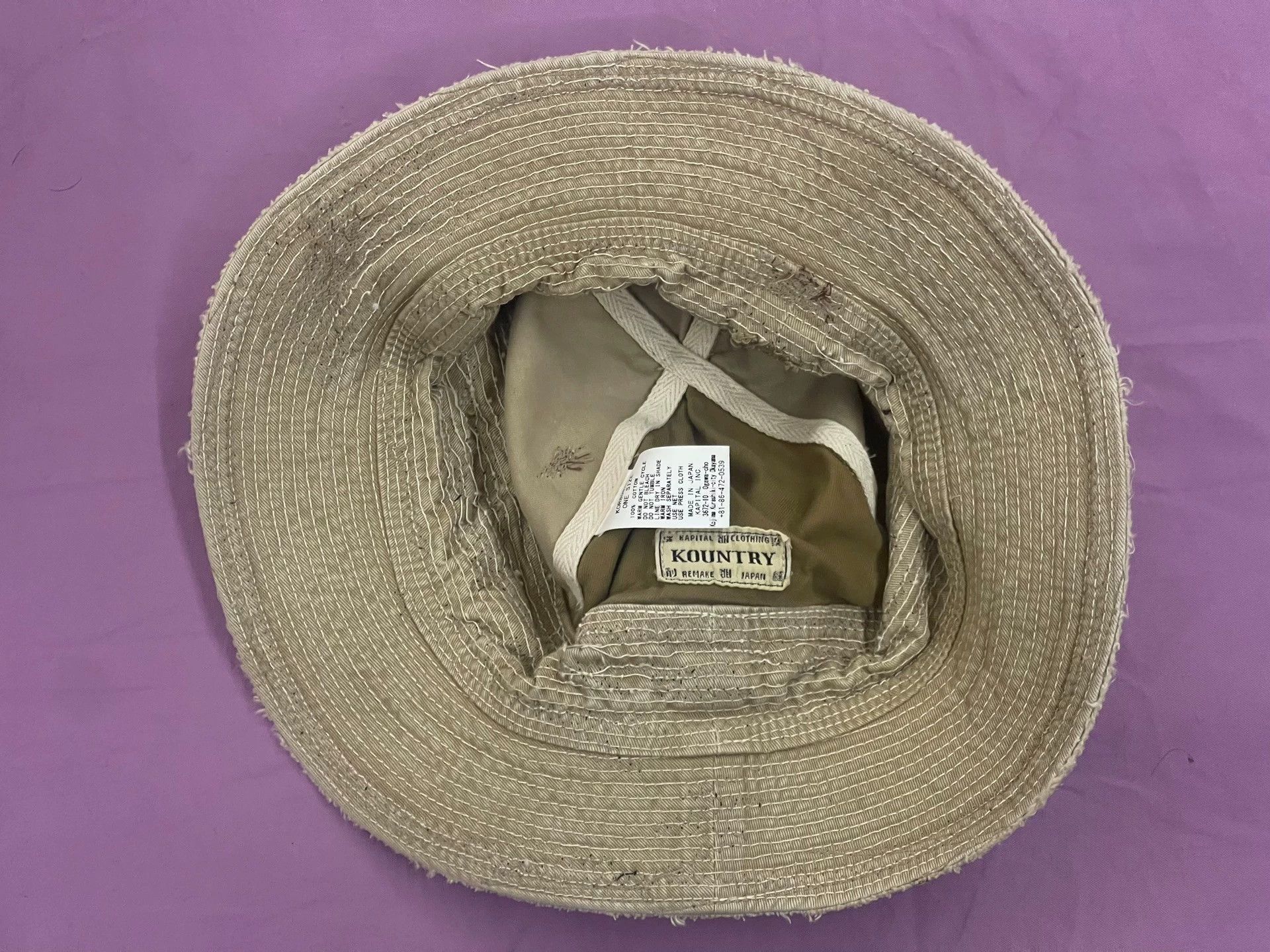 Kapital kapital Khaki cowboy fisherman hat-2508 Size ONE SIZE - 2 Thumbnail