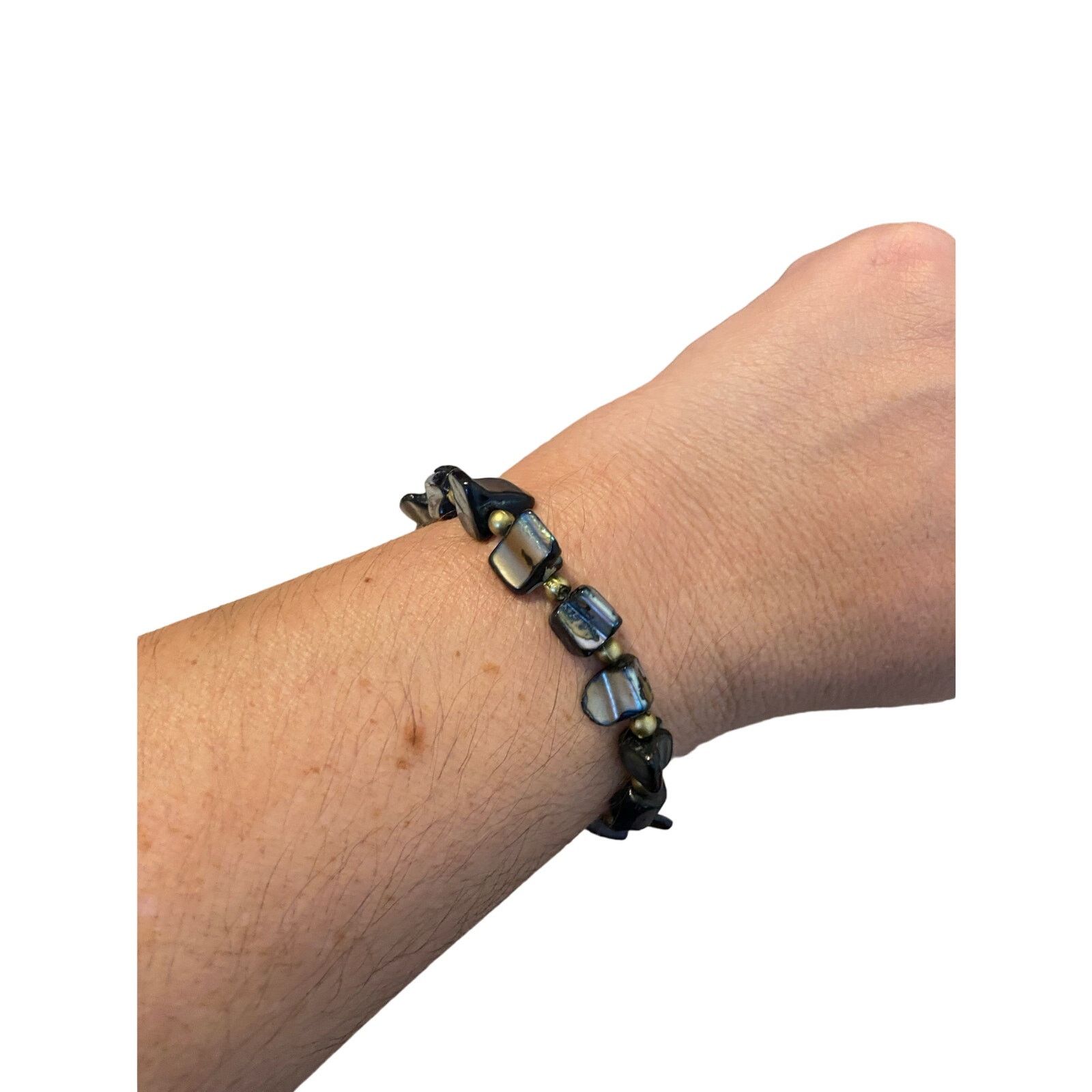 Handmade black shell bracelet Size ONE SIZE - 1 Thumbnail