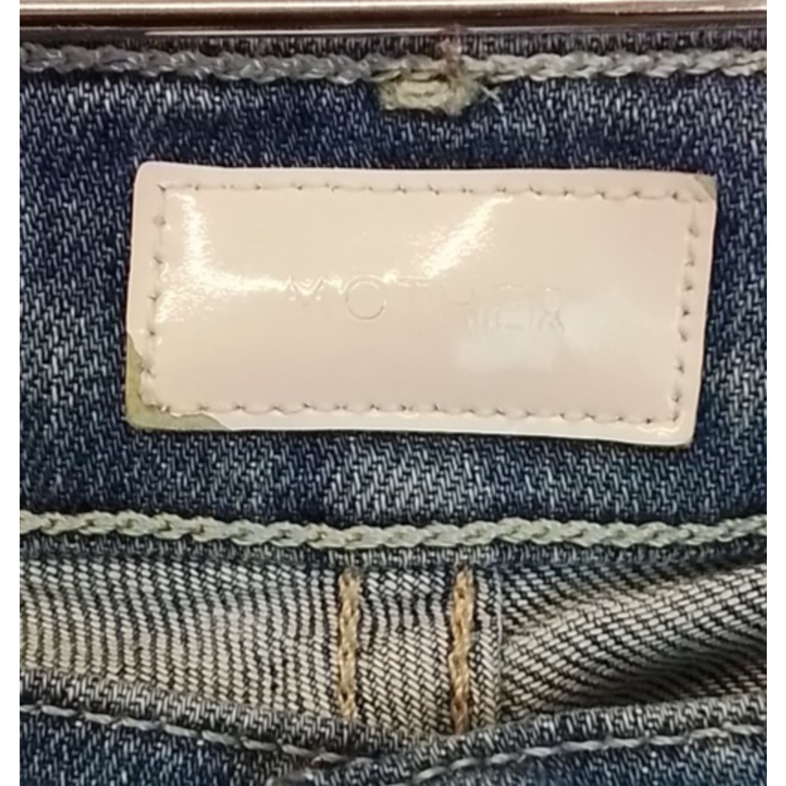 MOTHER Mother Denim The Frayed Rascal Jeans Women's 26 Medium Wash Size 26" / US 2 / IT 38 - 10 Thumbnail