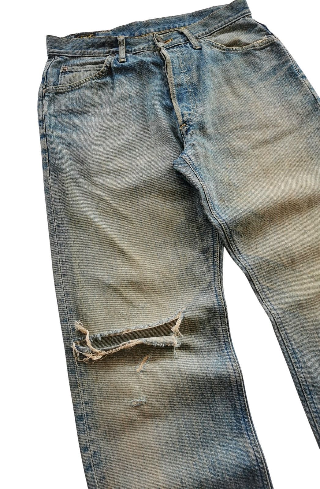 Edwin Vintage Lee x Edwin Mud Wash Jeans Size 32x33 Made in Japan Size US 31 - 7 Thumbnail