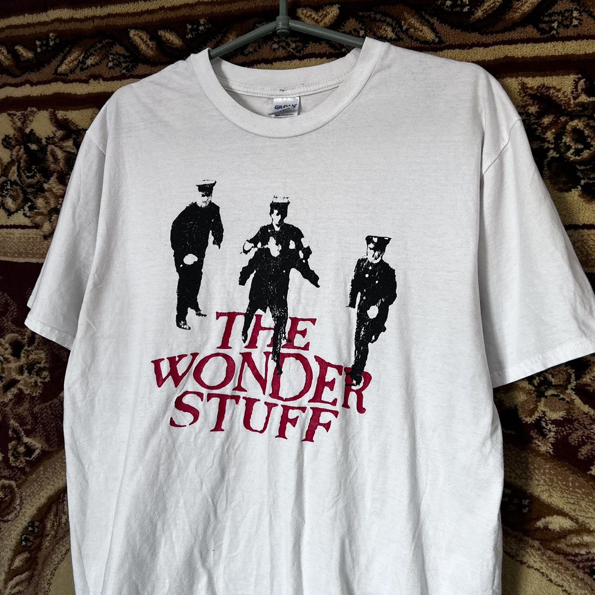 Band Tees × Vintage Vintage Y2K The Wonder Stuff Groove Bound Band Tee Shirt Size US L / EU 52-54 / 3 - 3 Thumbnail