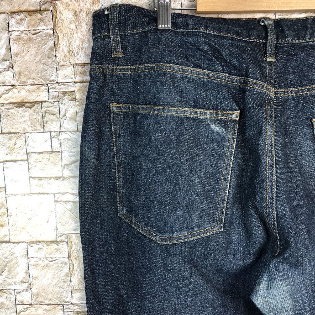 Japanese Brand Japanese Brand Blue Denim Pants #7579 Size US 37 - 16 Thumbnail