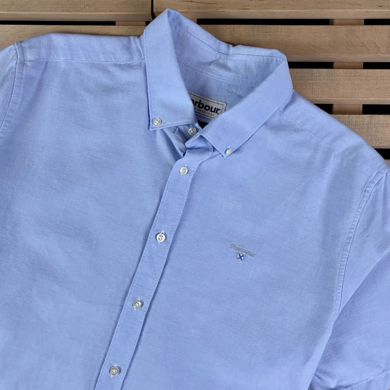 Barbour Men’s Shirt Short Sleeve Barbour Size XL Size US XL / EU 56 / 4 - 2 Thumbnail