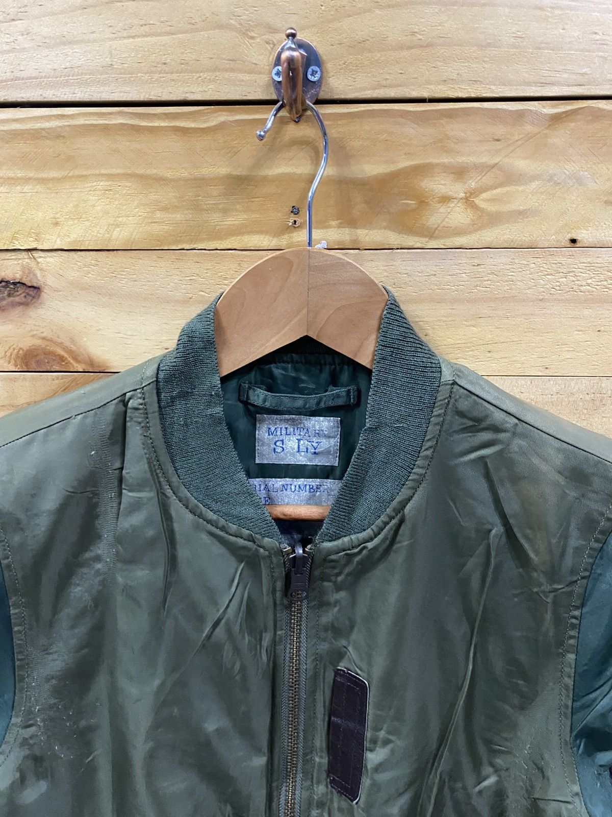 SLY Vintage SLY military bomber jacket Size US S / EU 44-46 / 1 - 6 Thumbnail