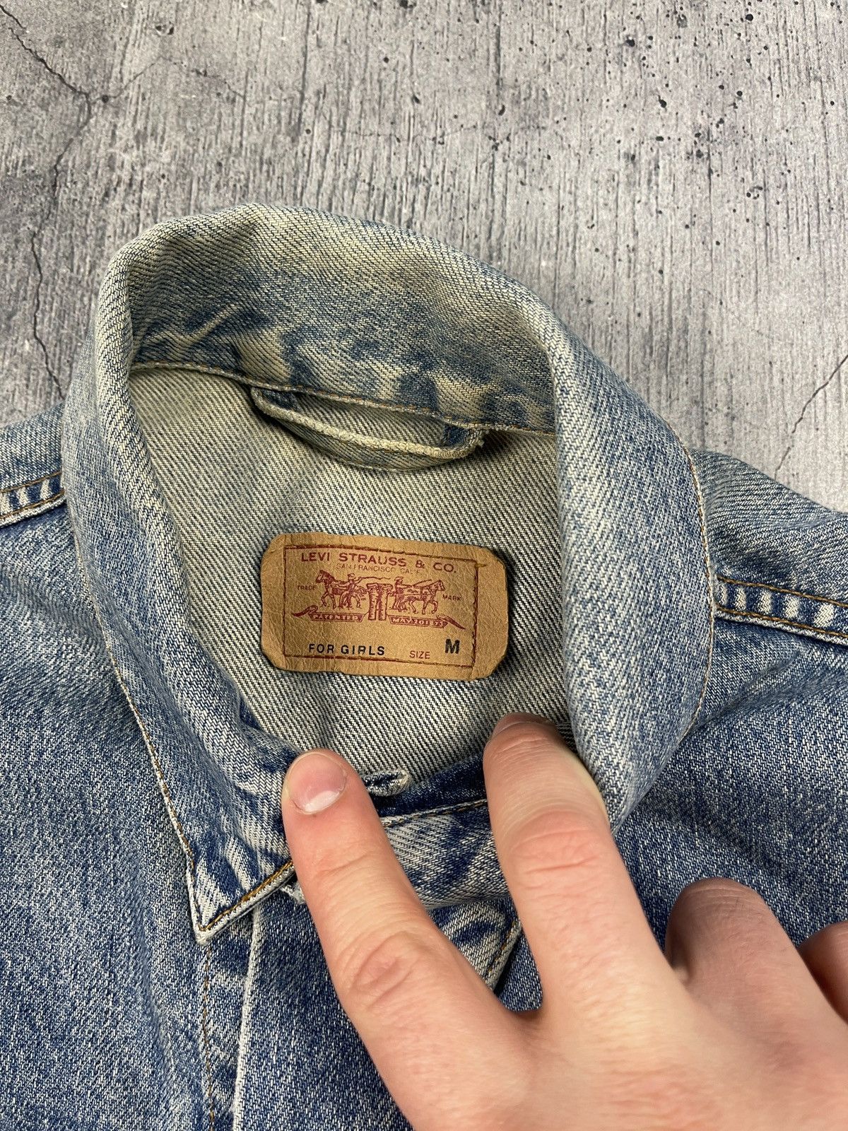 women's levi's Denim chore jacket