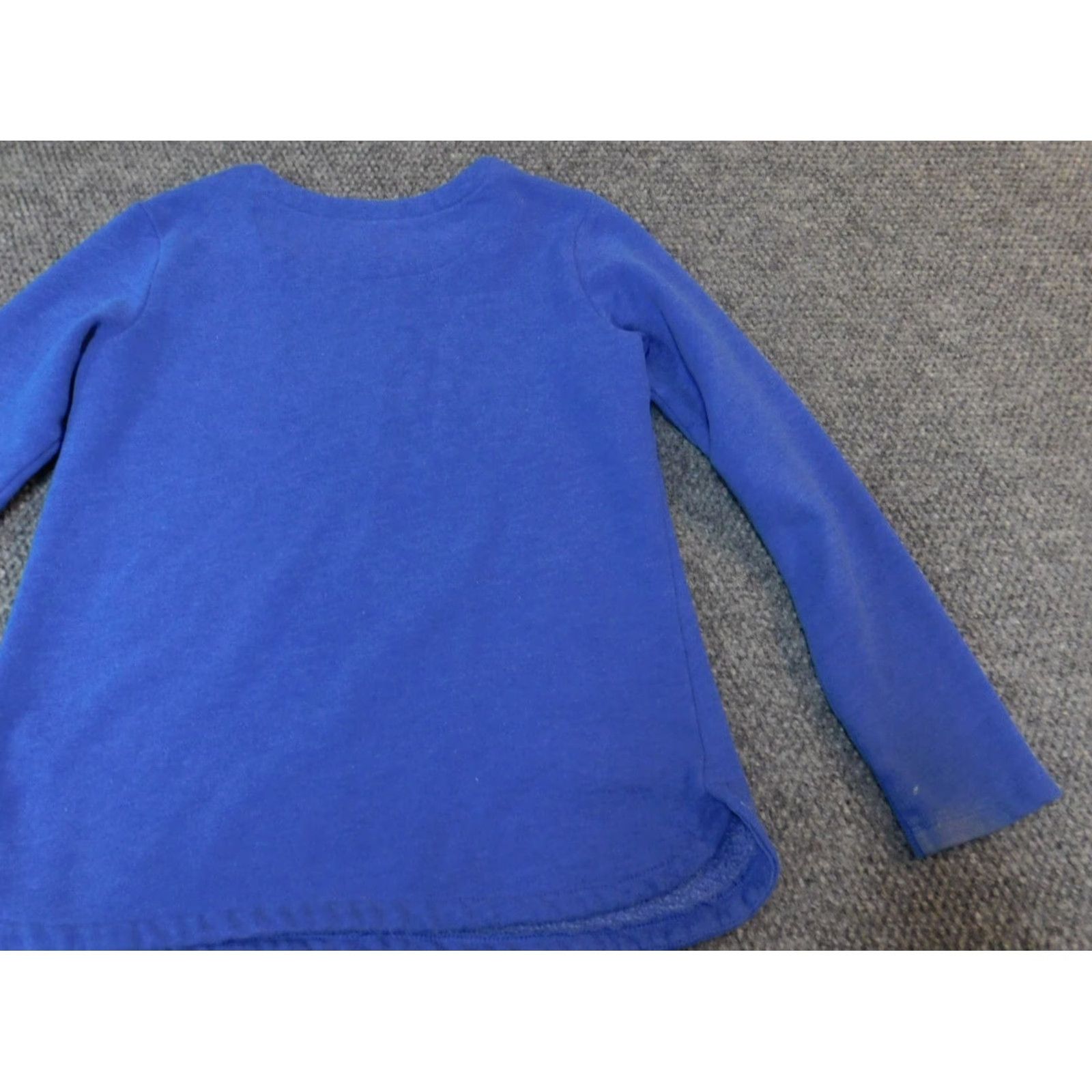 Izod IZOD Womens Sweater Small Blue Pullover Crew Neck Casual Classic Knit Raglan Sleeve Cuffed Logo Polyester Rayon Winter - Mens/Goffs Size S / US 4 / IT 40 - 7 Thumbnail