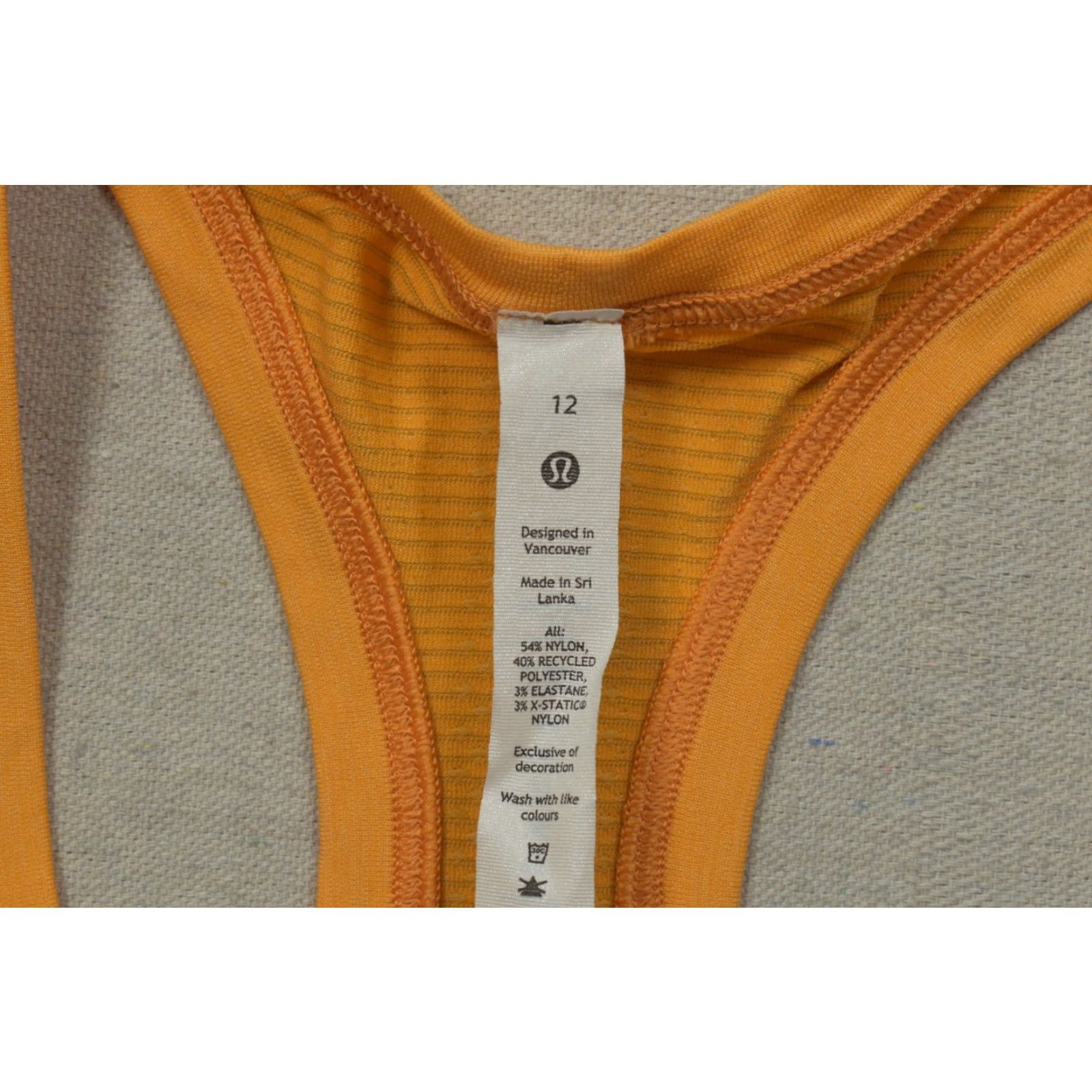 Lululemon Lululemon Swiftly Tech Racerback Tank Top 2.0 Race Length Orange Women's Size 12 Size XL / US 12-14 / IT 48-50 - 5 Thumbnail