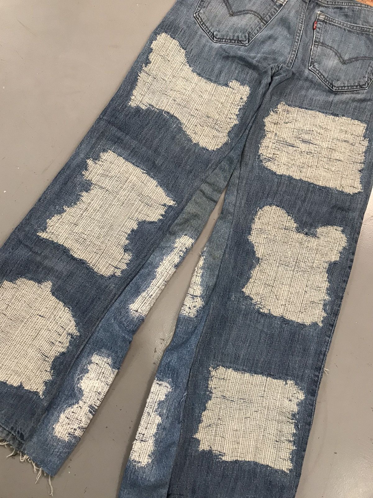 Designer × Levi's × Vintage Vintage Levi’s distressed rework flared denim Size US 36 / EU 52 - 6 Thumbnail