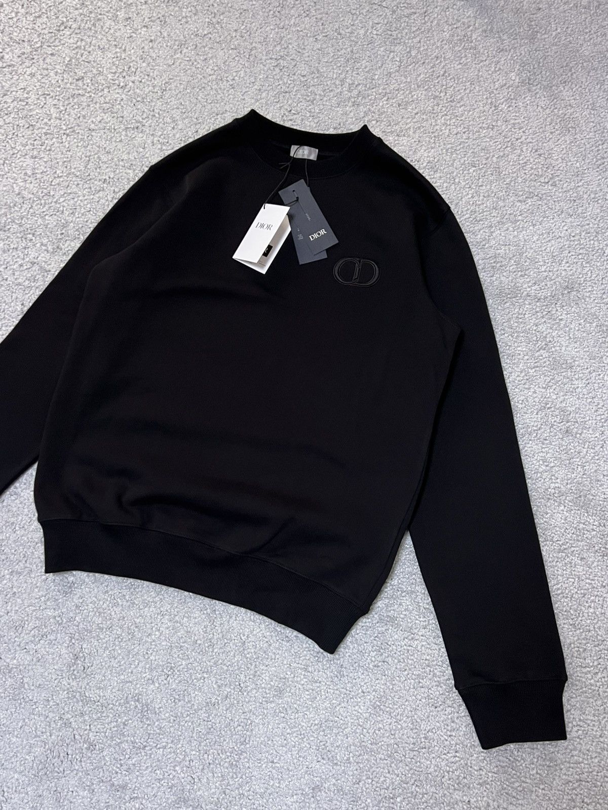 Dior Dior CD Icon Black Sweatshirt Cotton Fleece Size US M / EU 48-50 / 2 - 3 Thumbnail