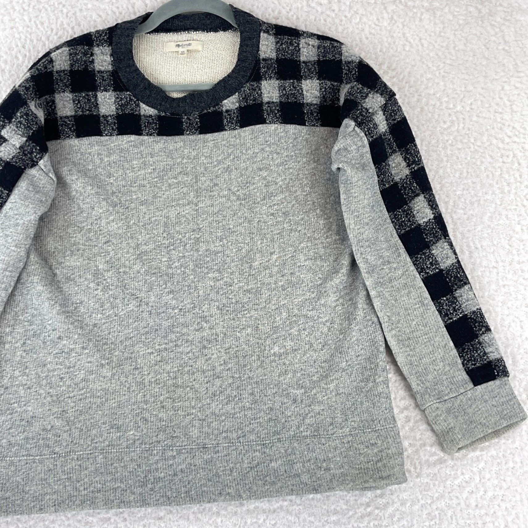 Madewell Madewell Gray Wool Pullover Sweater Womens Long Sleeve Crew Neck Size XS Size XS / US 0-2 / IT 36-38 - 4 Thumbnail