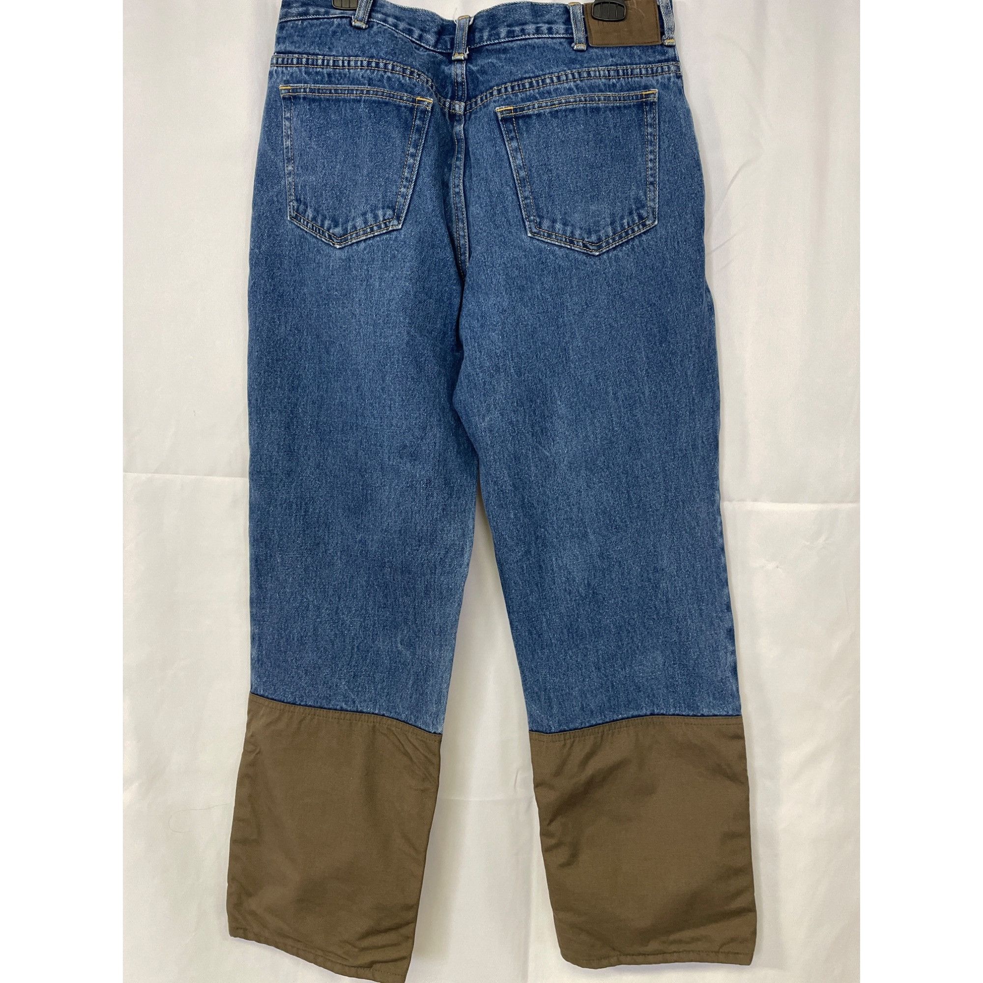 Other Cabelas Outdoor Gear Men's 2 tone Jeans Blue/Brown Loose fit Size US 34 / EU 50 - 2 Thumbnail
