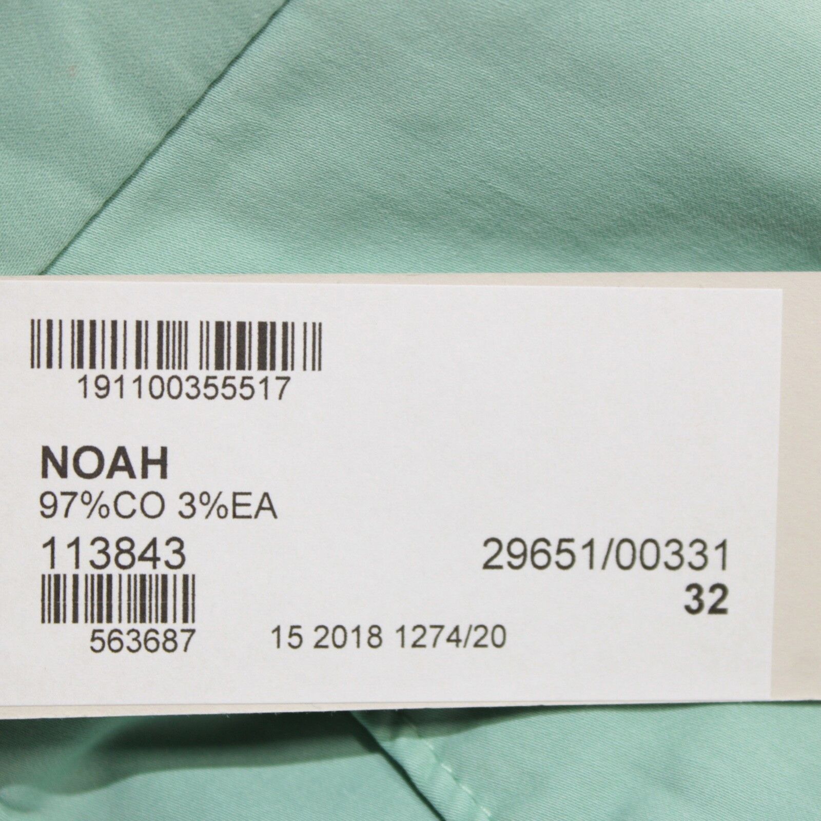 Zanella Zanella New with tags Chino Size 32 US In Green Size US 32 / EU 48 - 4 Thumbnail
