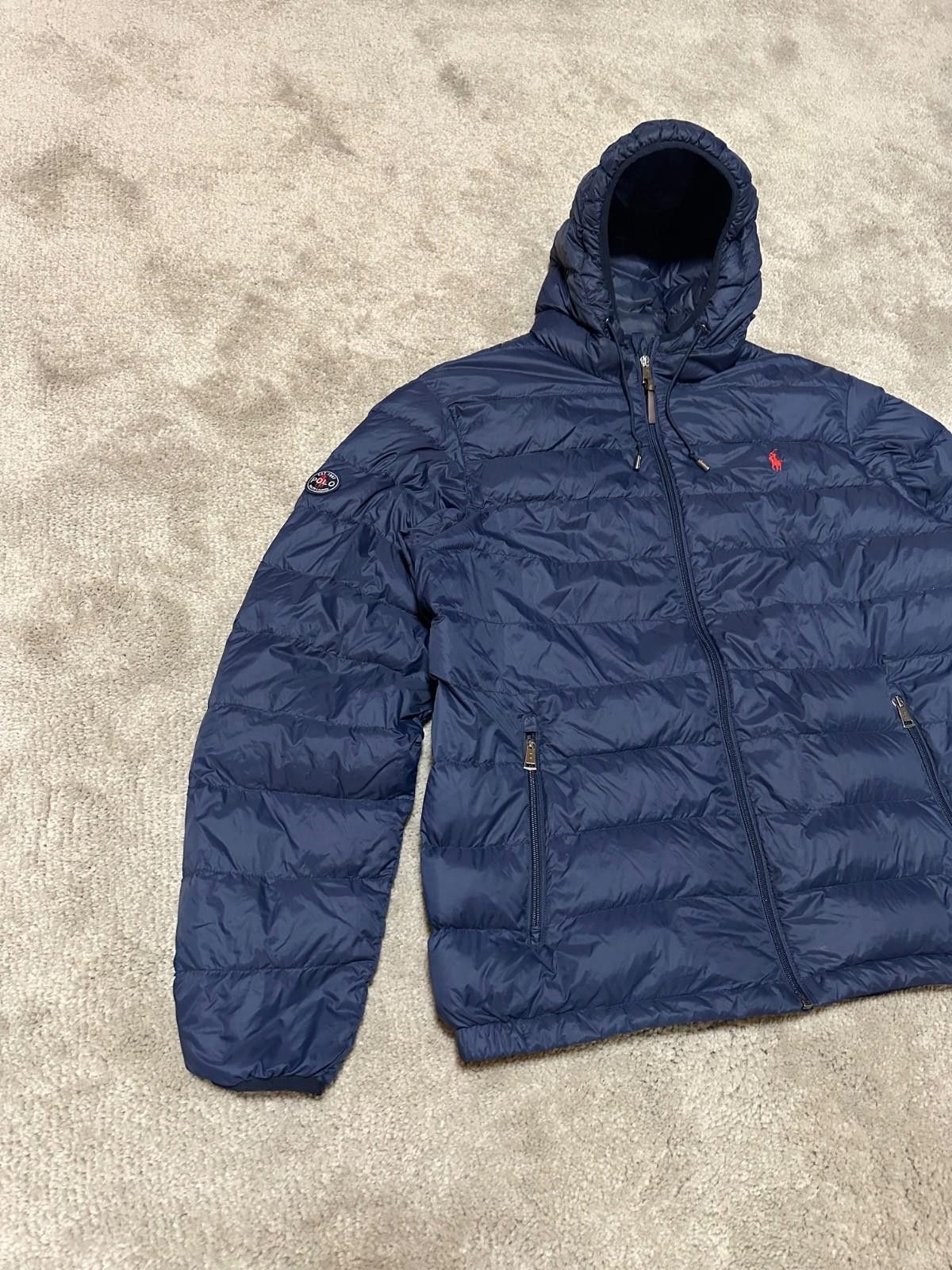 Polo Ralph Lauren Polo Ralph Lauren Down Puffer Jacket Blue Men's 2XL Size US XXL / EU 58 / 5 - 2 Thumbnail