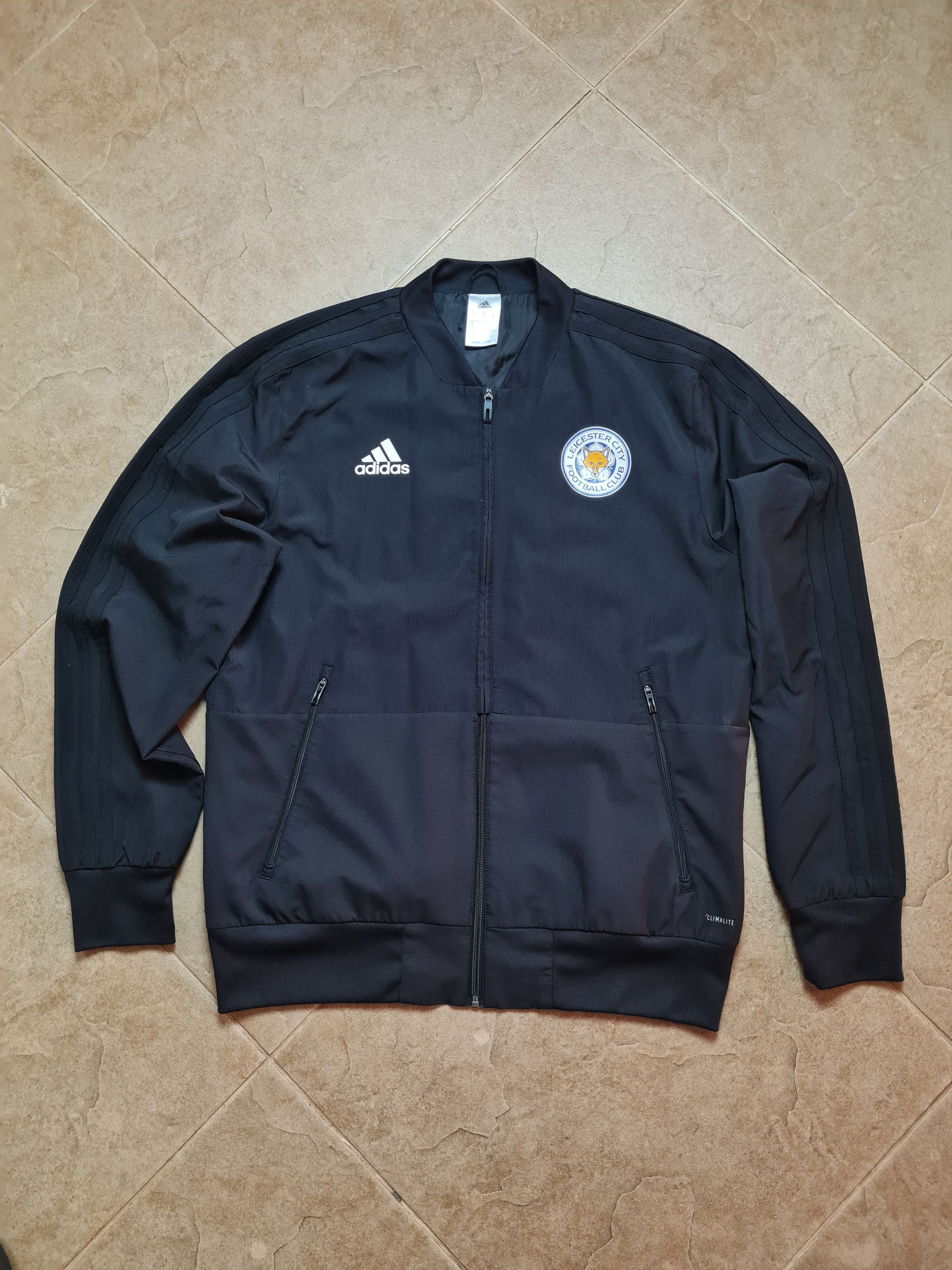 Adidas Football Jacket Leicester City Soccer Training Top Adidas Size US M / EU 48-50 / 2 - 6 Thumbnail