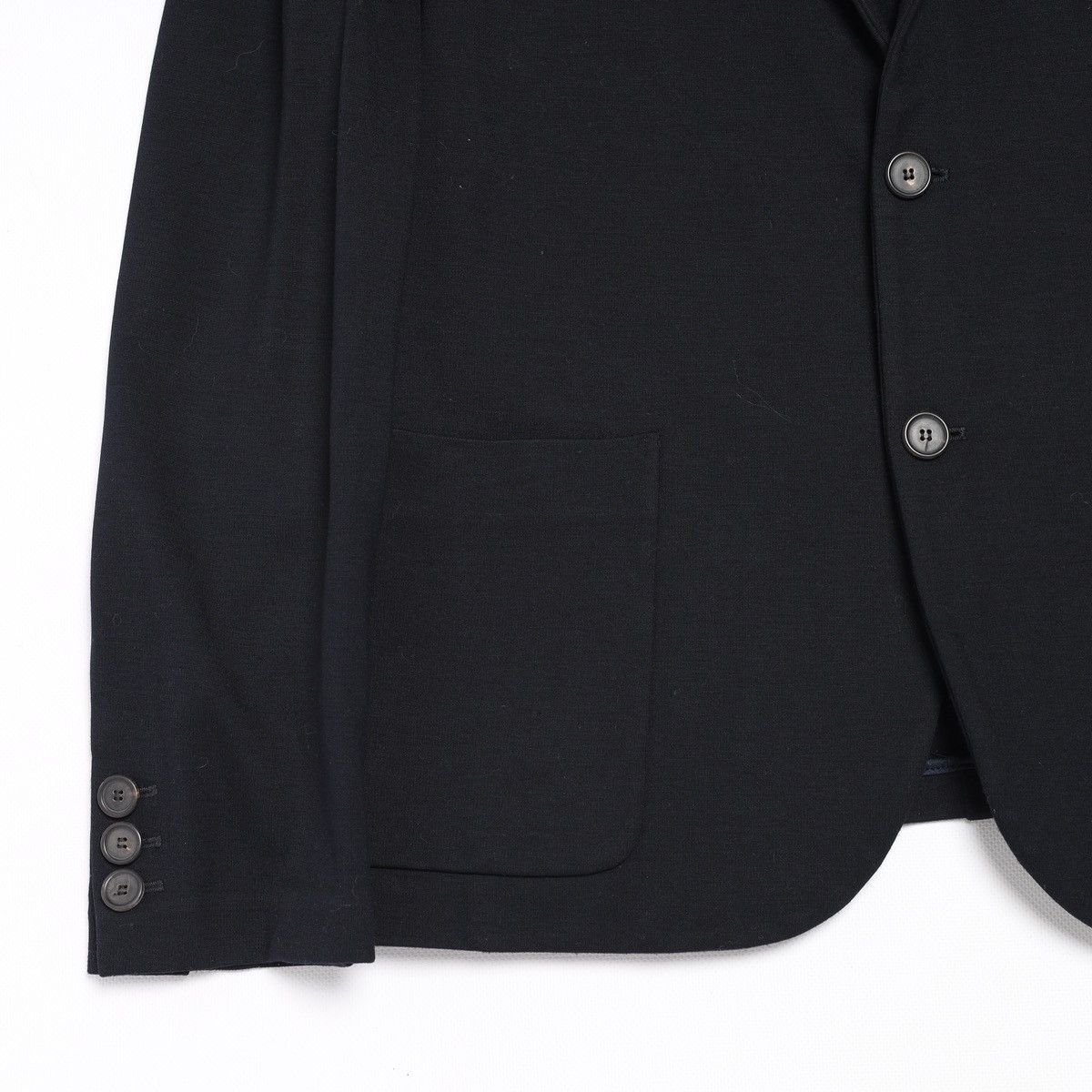Jil Sander Jil Sander Black Label Vintage Navy Blue Blazer Size 40R - 4 Thumbnail