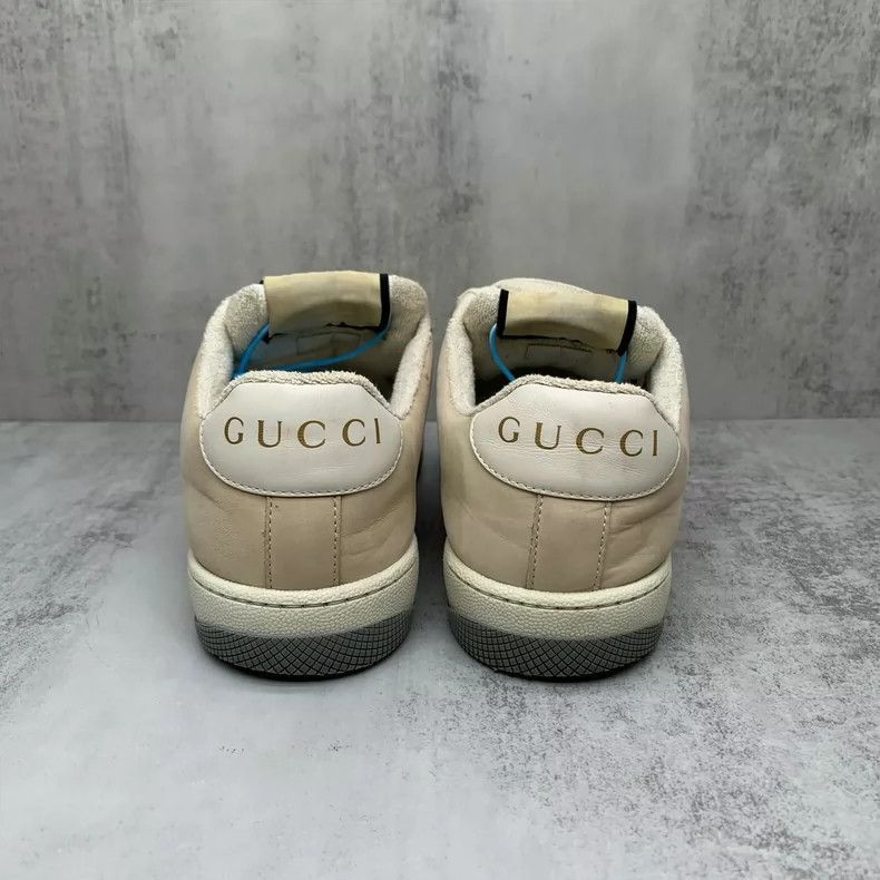 Gucci Gucci Beige Sneakers Size 37-2505 Size US 7.5 / IT 37.5 - 5 Thumbnail