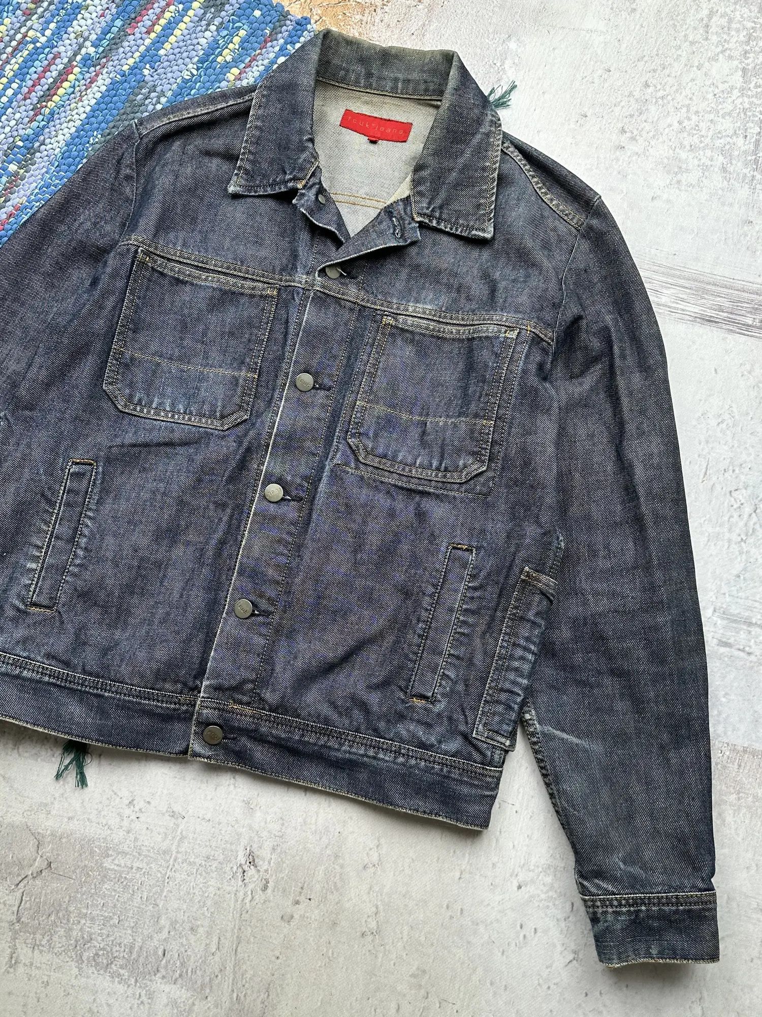 Fcuk Vintage Denim Jacket A312(333)