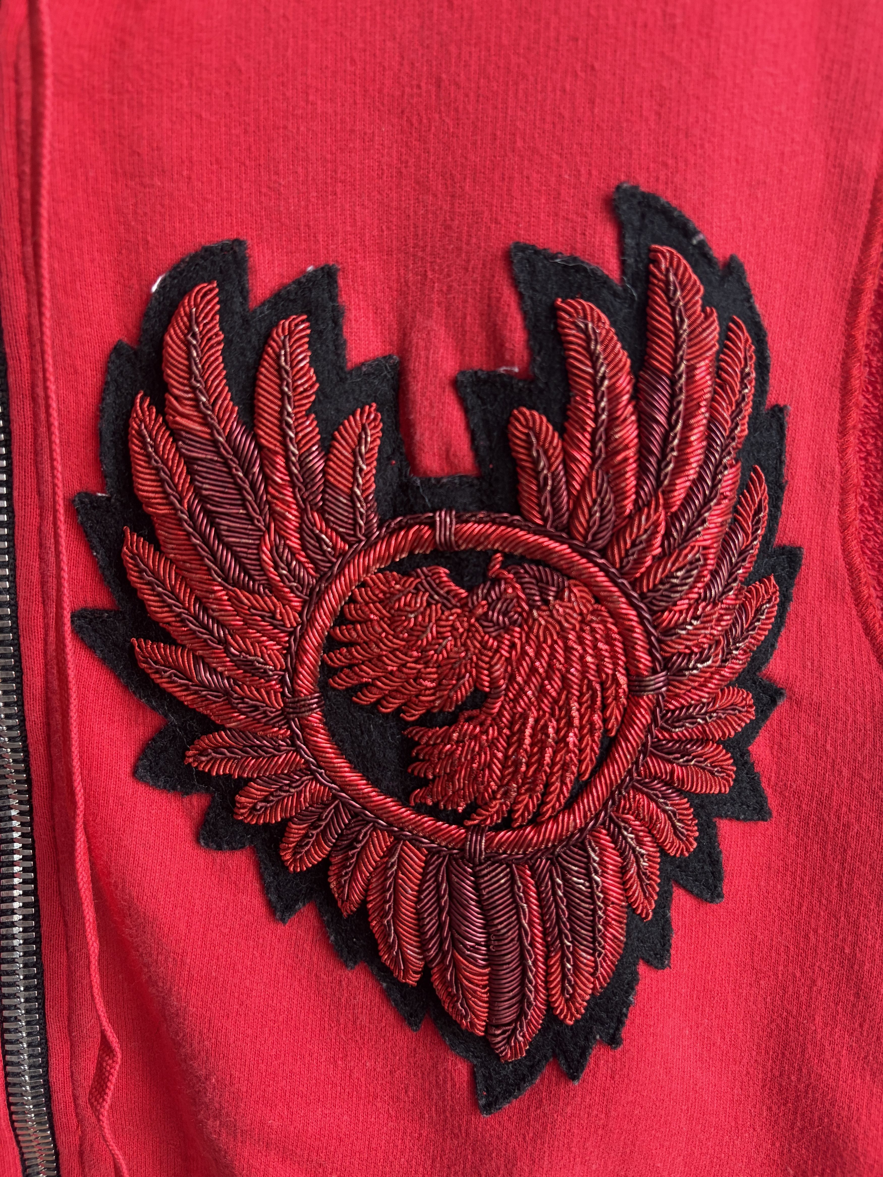 Balmain early 2010s Crest Embroidery Sleeveless Hoodie Size US M / EU 48-50 / 2 - 2 Thumbnail