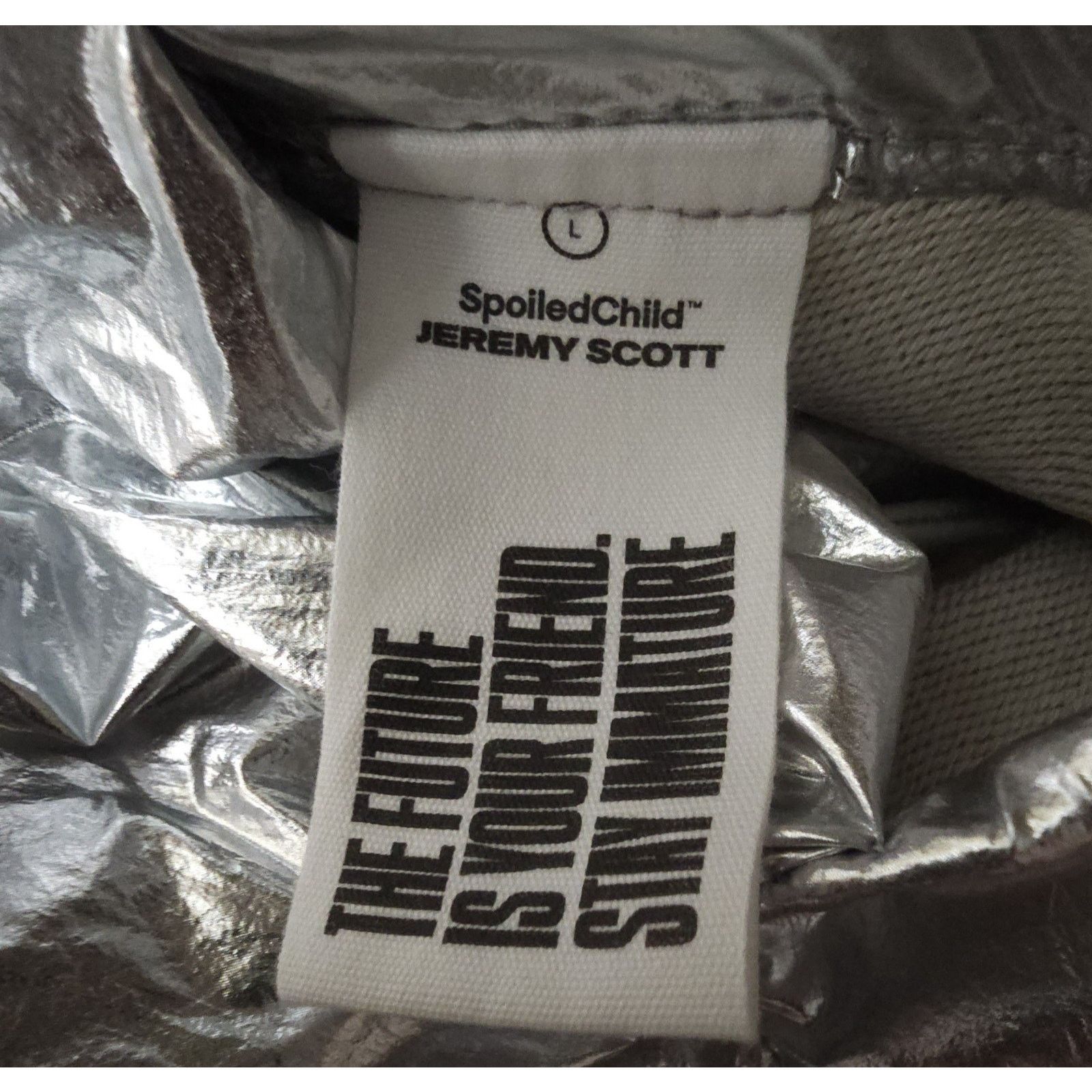 Jeremy Scott The metallic chrome Jeremy Scott x Spoiled Child LIMITED Size US L / EU 52-54 / 3 - 8 Thumbnail