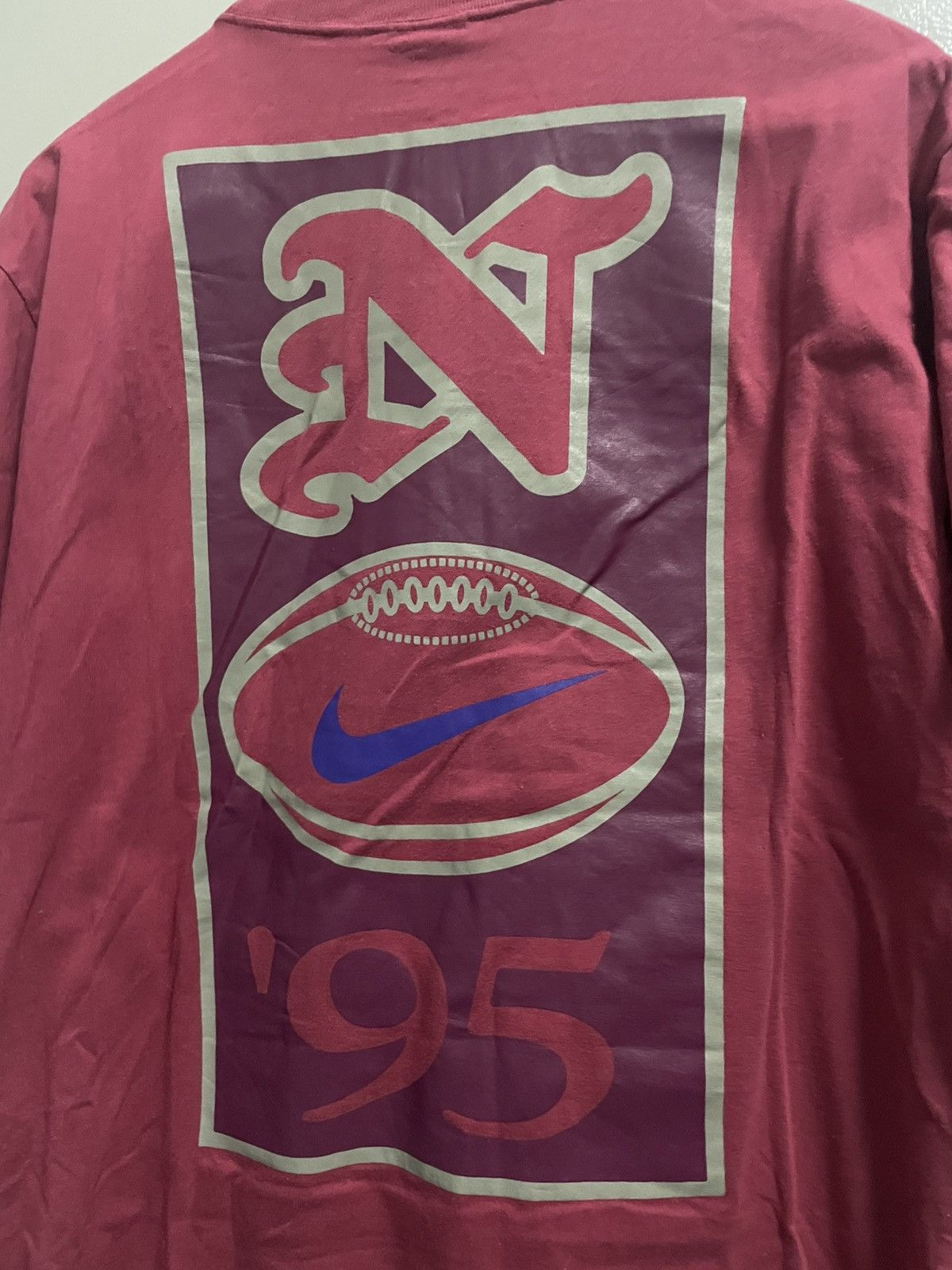 Nike Vintage Nike Rugby 1995 Shirt Size US S / EU 44-46 / 1 - 2 Thumbnail