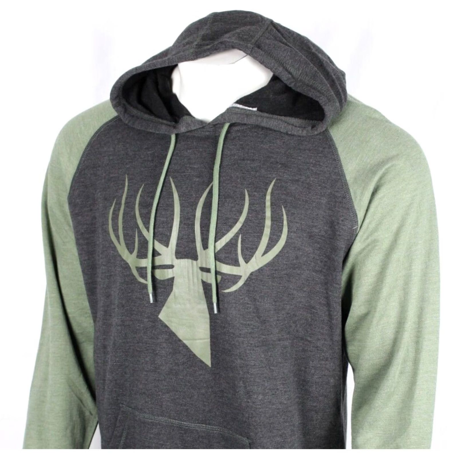 Olive Kings Camo Men's Hoodie Triblend Logo Hoodie Lightweight Charcoal / Olive Size US L / EU 52-54 / 3 - 5 Thumbnail