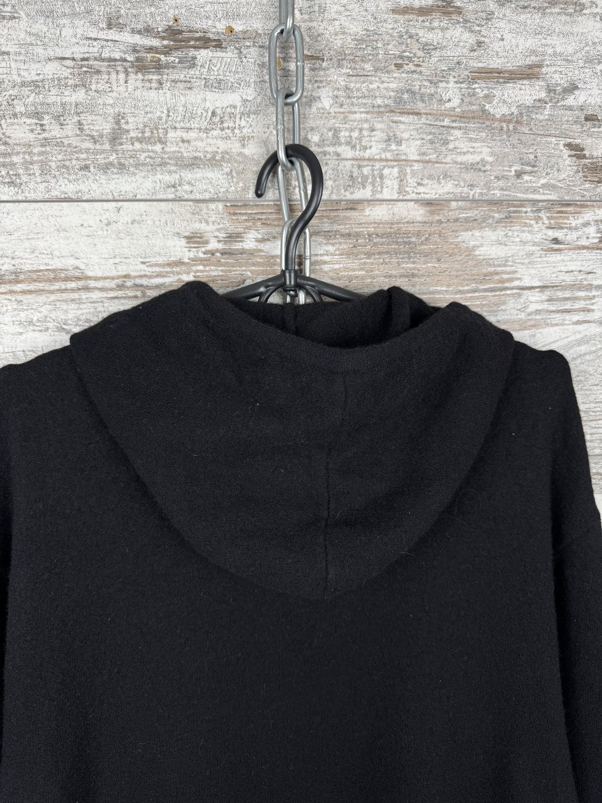Allsaints × Japanese Brand Mens Vintage AllSaints frame hoody wool merino hoodie Size US XL / EU 56 / 4 - 14 Thumbnail