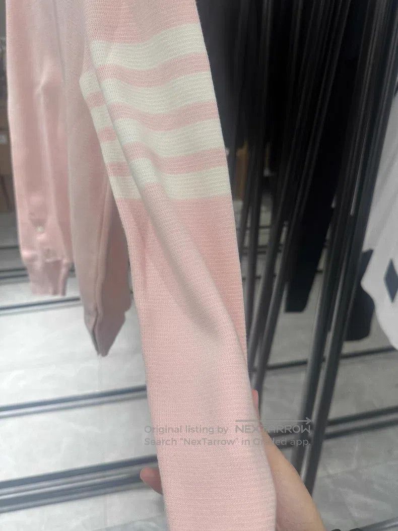 Thom Browne Thom Browne Striped Knit Shirt Size US M / EU 48-50 / 2 - 4 Thumbnail