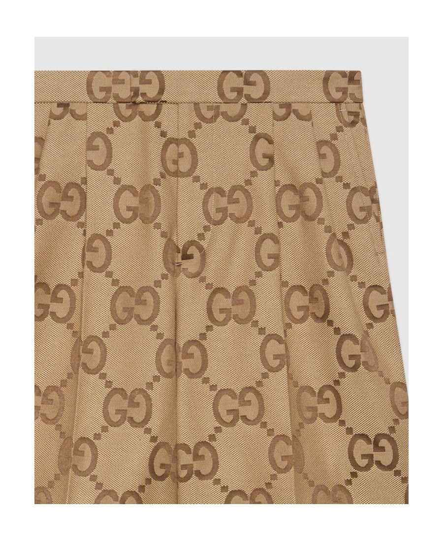 Gucci 🟤 Gucci Jumbo GG Canvas Shorts – SS23 – Sz 48 Size US 30 / EU 46 - 7 Thumbnail