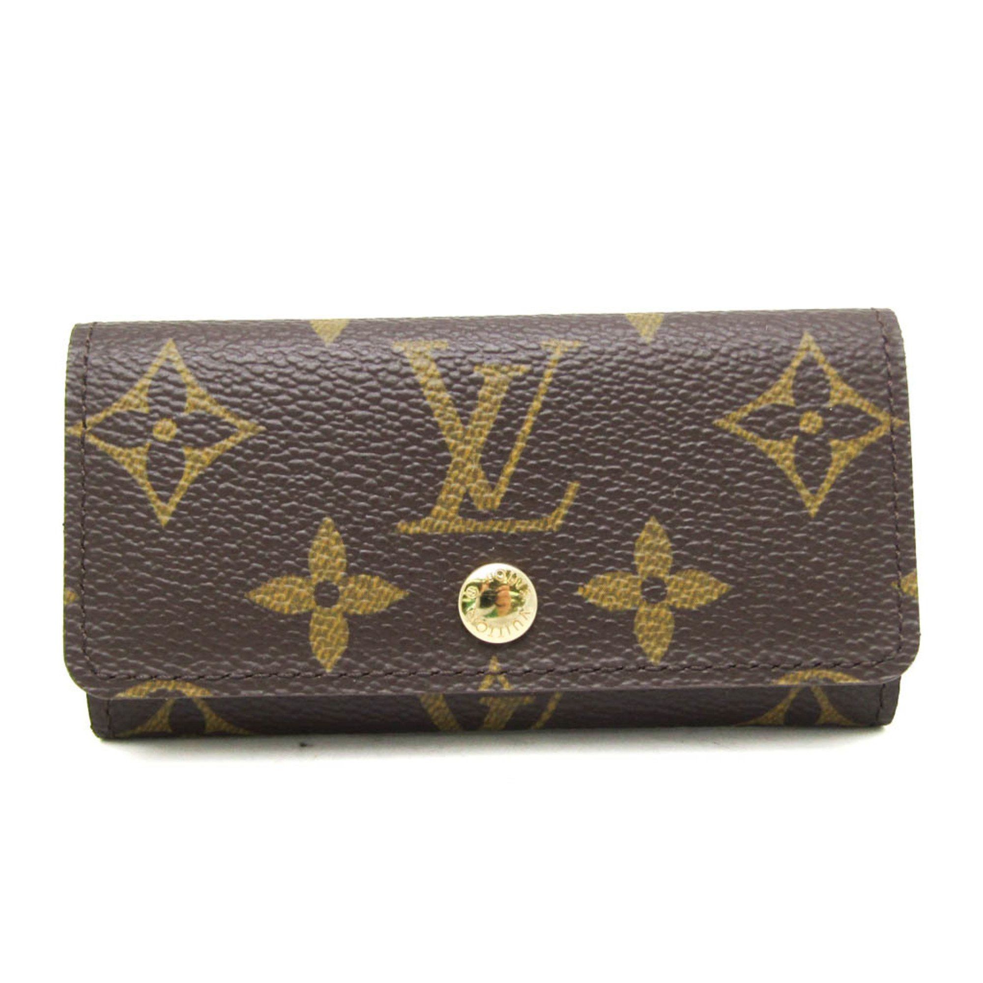 Louis Vuitton Louis Vuitton Monogram Multicles 4 M62631 Men,Women Monogram Key Case Monogram Size ONE SIZE - 1 Thumbnail