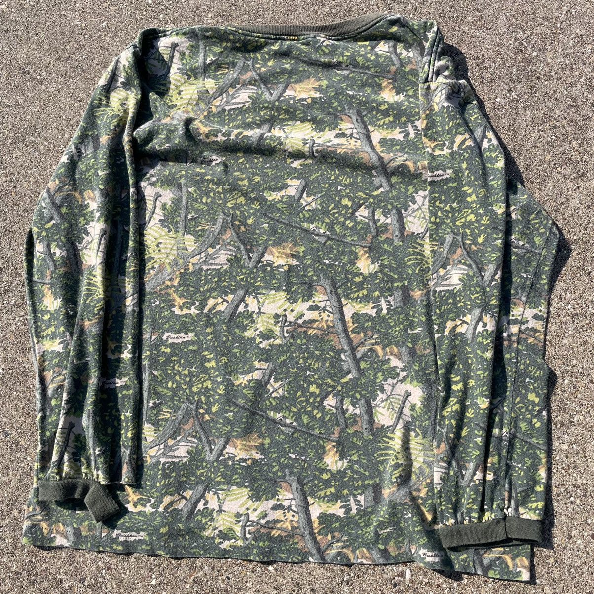 Other Vintage 80s Bushlan Camo Pocket Tee Long Sleeve XL Size US XL / EU 56 / 4 - 6 Thumbnail