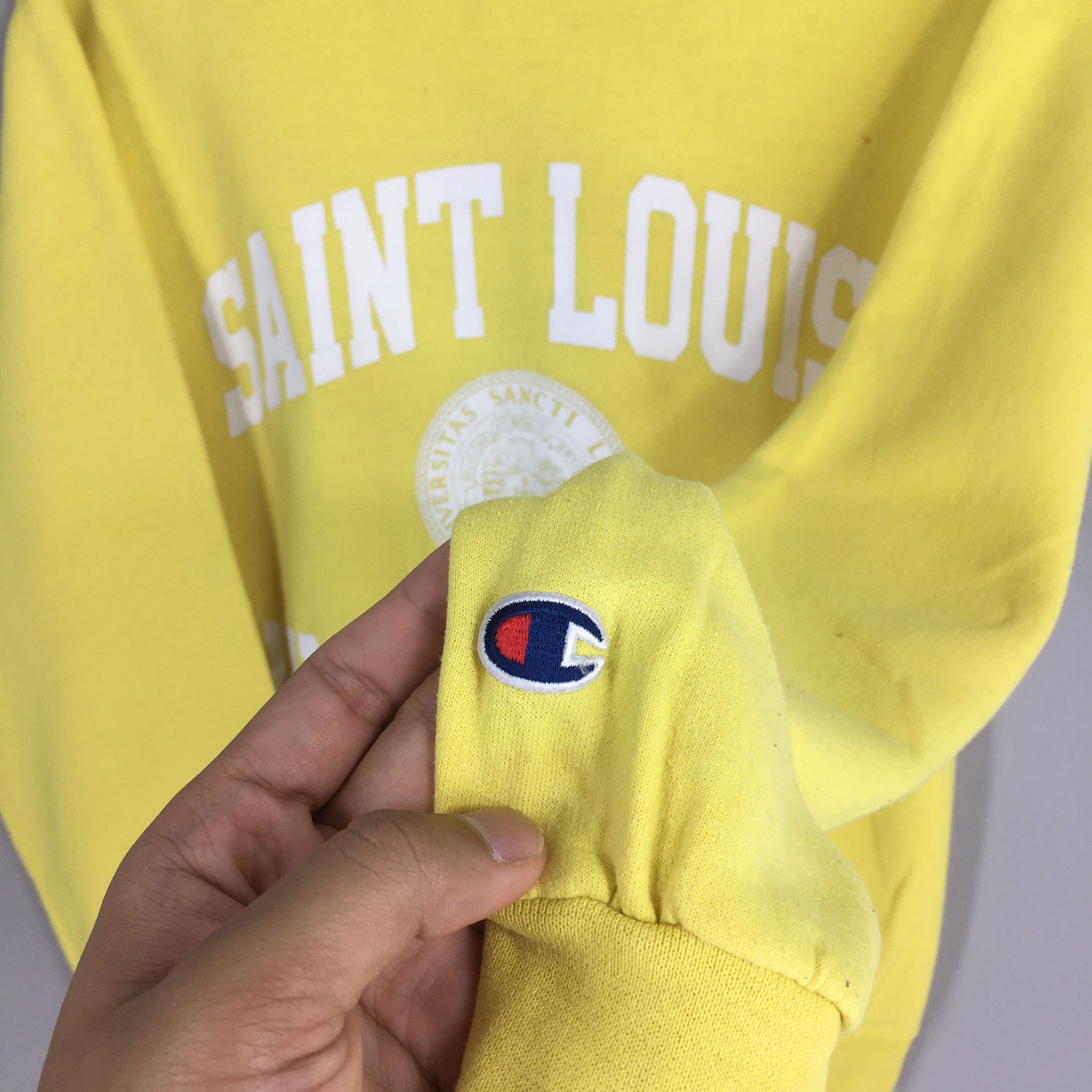 Champion × NCAA Vintage Champion Saint Louis University Sweatshirt Small Size US S / EU 44-46 / 1 - 6 Thumbnail