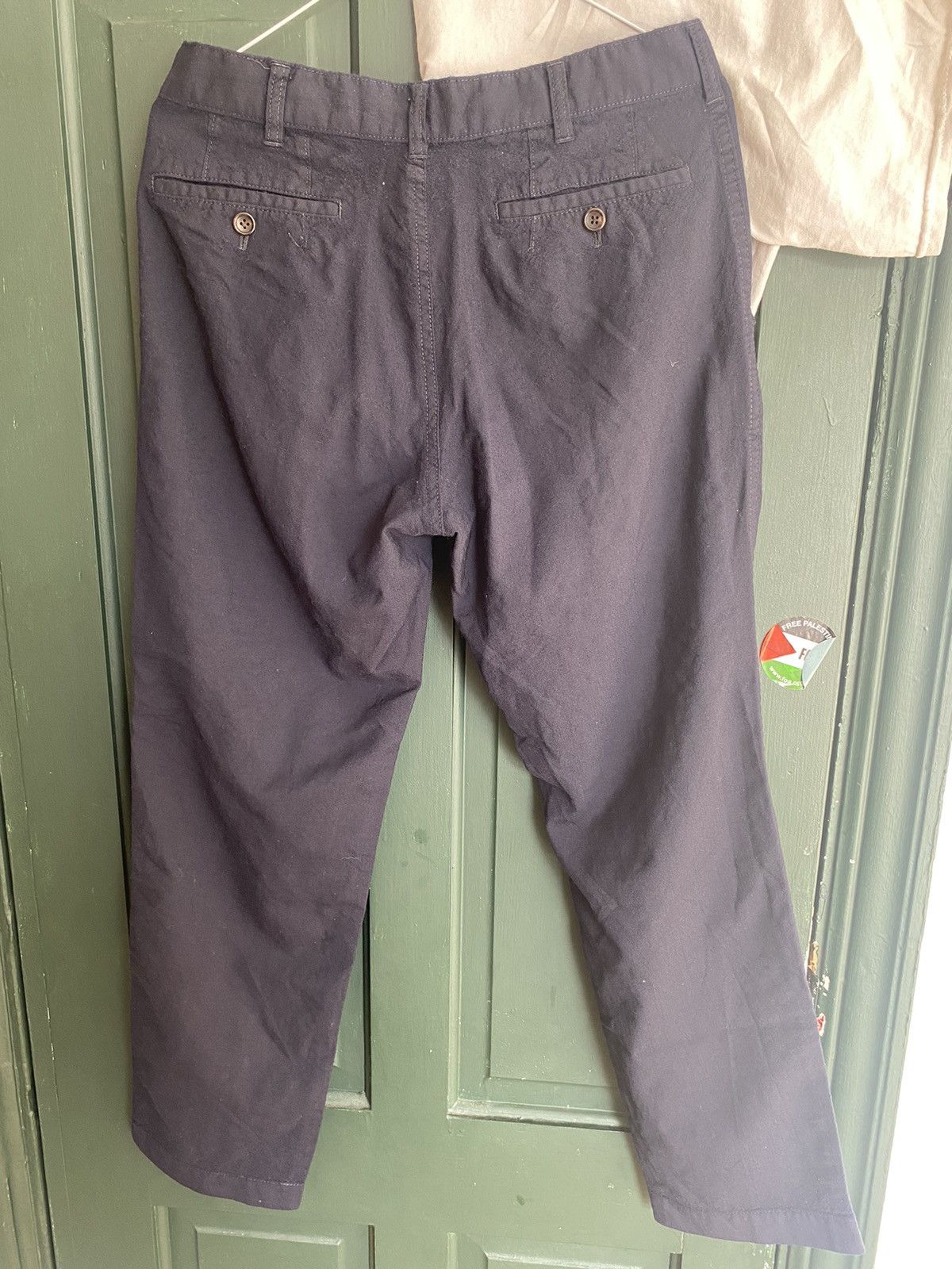Comme des Garcons Homme Comme des Garçons Homme Wool Trousers Size US 30 / EU 46 - 2 Thumbnail