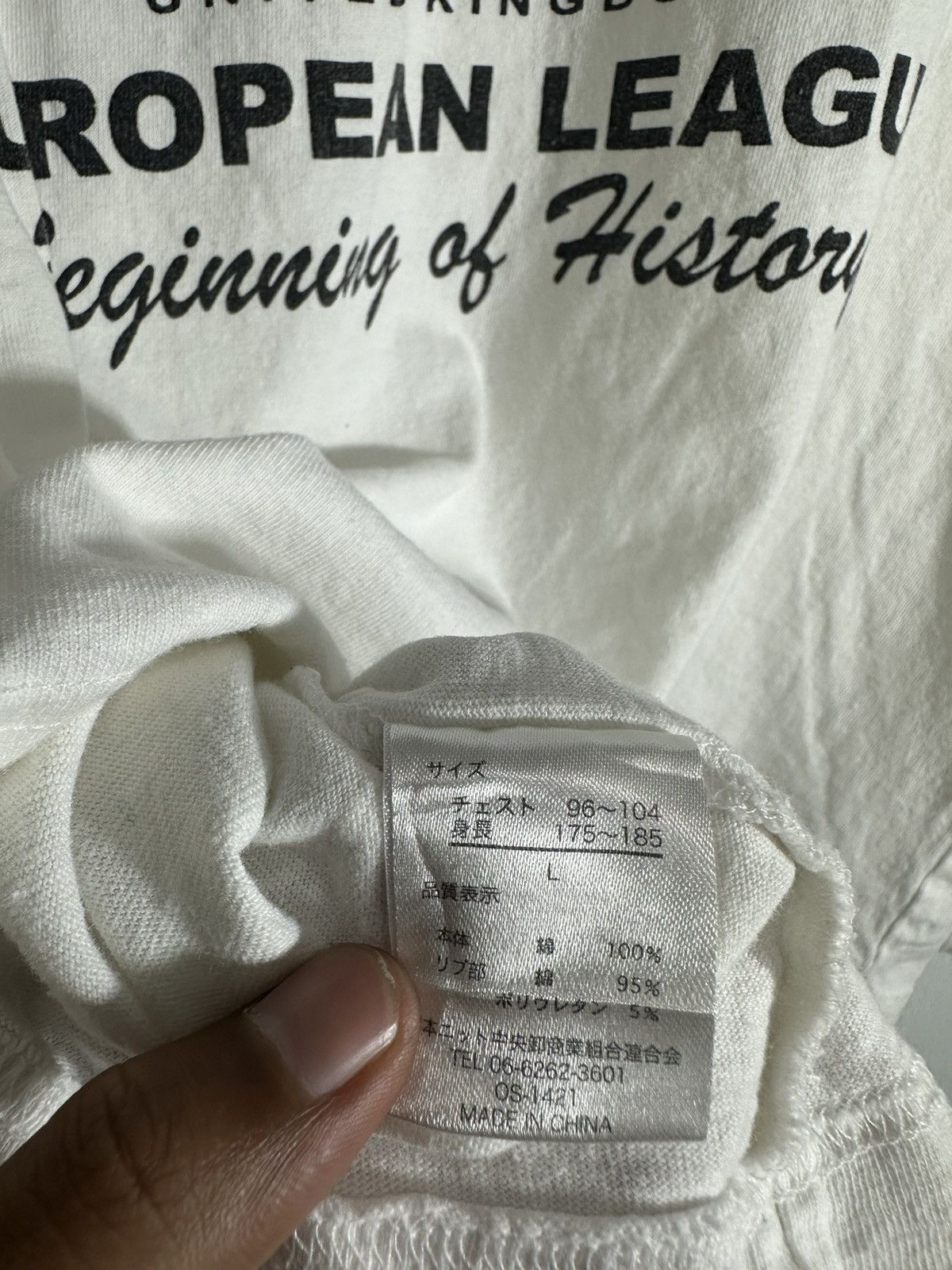 Beauty Beast BRITISH LONDON POEM UNITED KINGDOM LONG SLEEVE TE Size US L / EU 52-54 / 3 - 12 Thumbnail