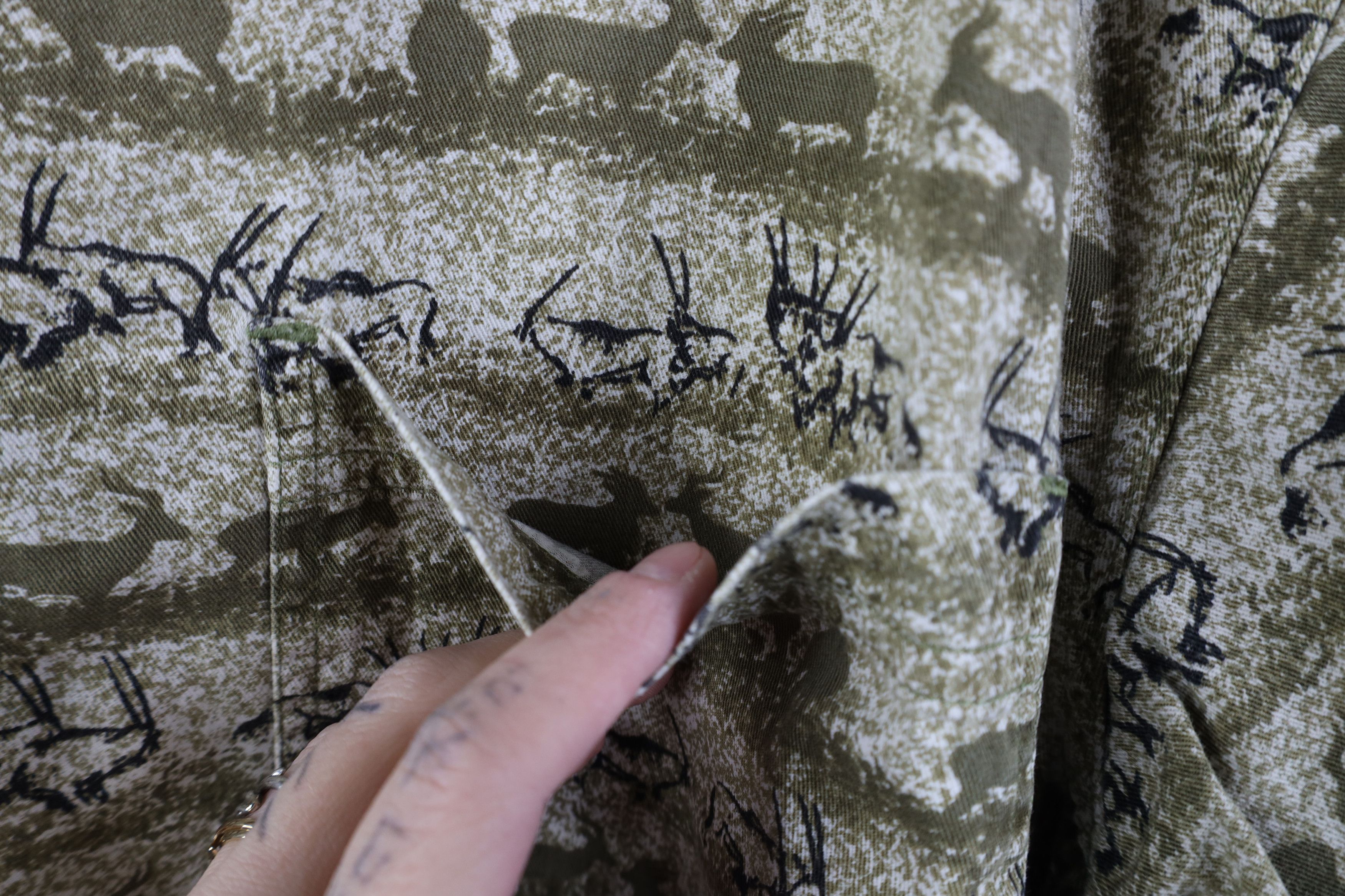 Cabelas Vintage 90s Cabelas Antelope All Over Print Button Shirt Size US L / EU 52-54 / 3 - 4 Thumbnail