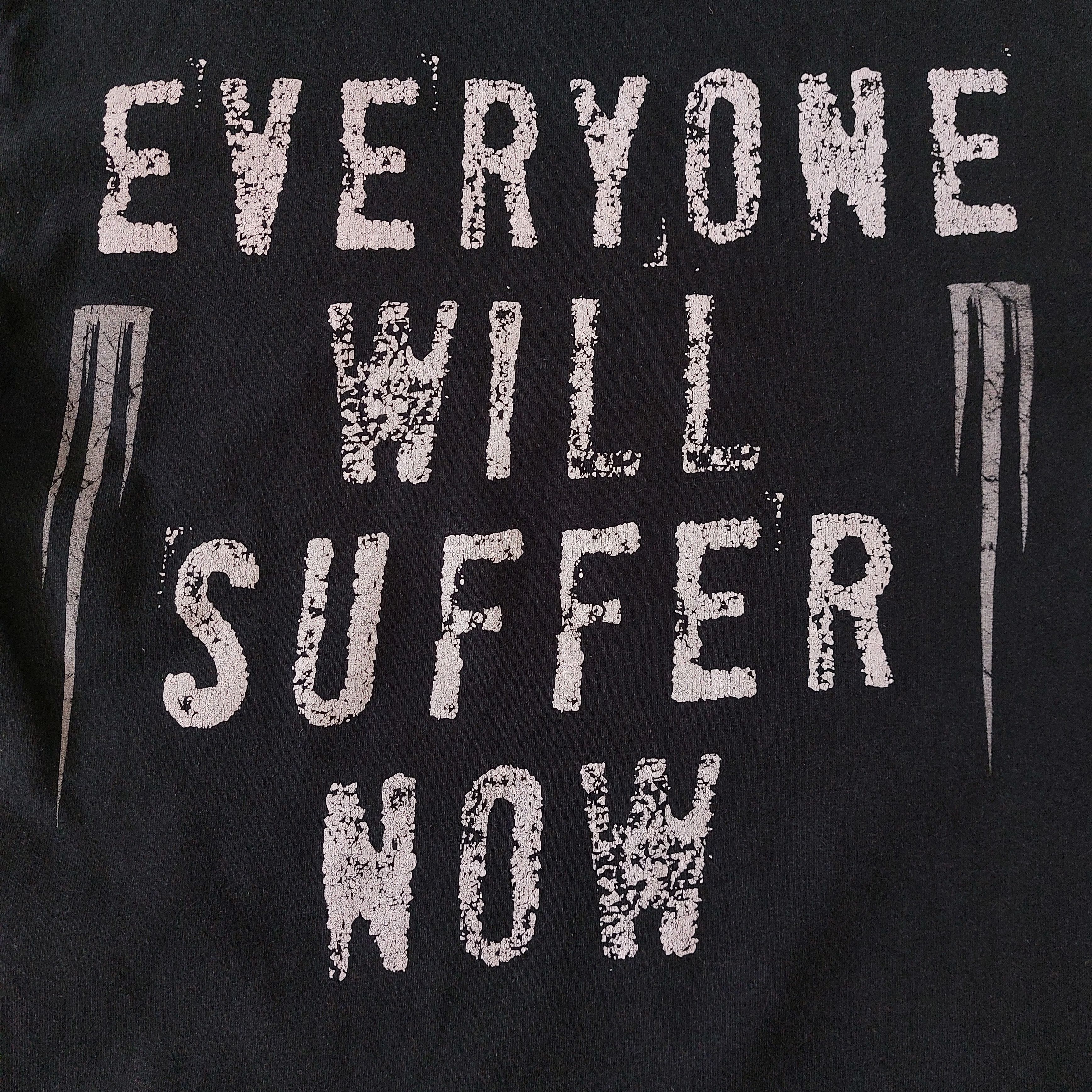 Band Tees Vintage Marilyn Manson Everyone Will Suffer Now t-shirt Size US M / EU 48-50 / 2 - 5 Thumbnail