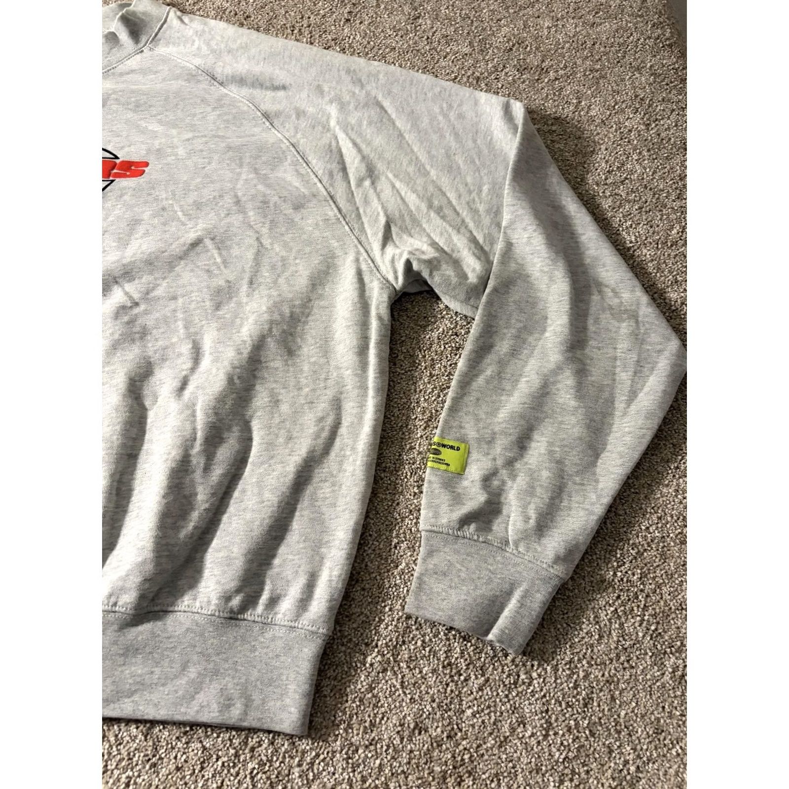 Vintage UPRISERS Sweatshirt Mens M Gray Graphic Pullover Crewneck Did You Know Size US M / EU 48-50 / 2 - 5 Thumbnail