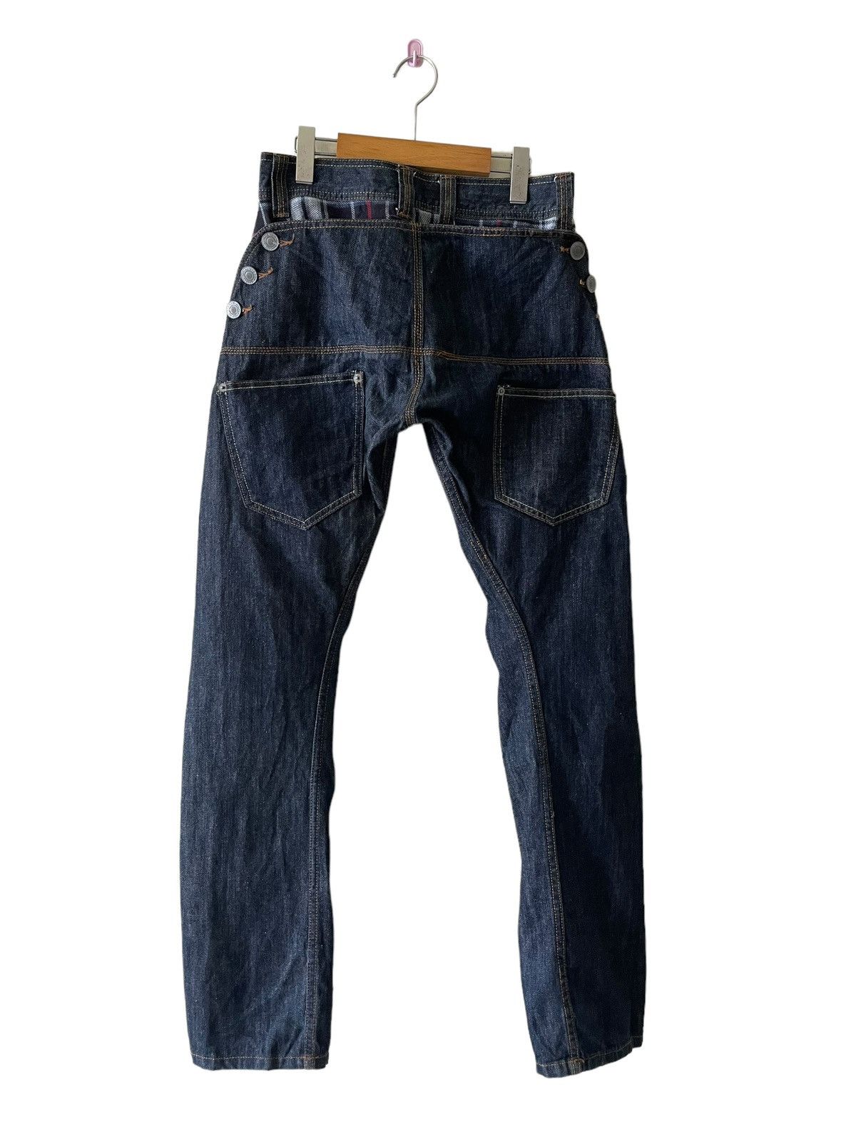 Japanese Brand Japanese Brand Diminate Handcraft Jeans Size US 28 / EU 44 - 2 Thumbnail