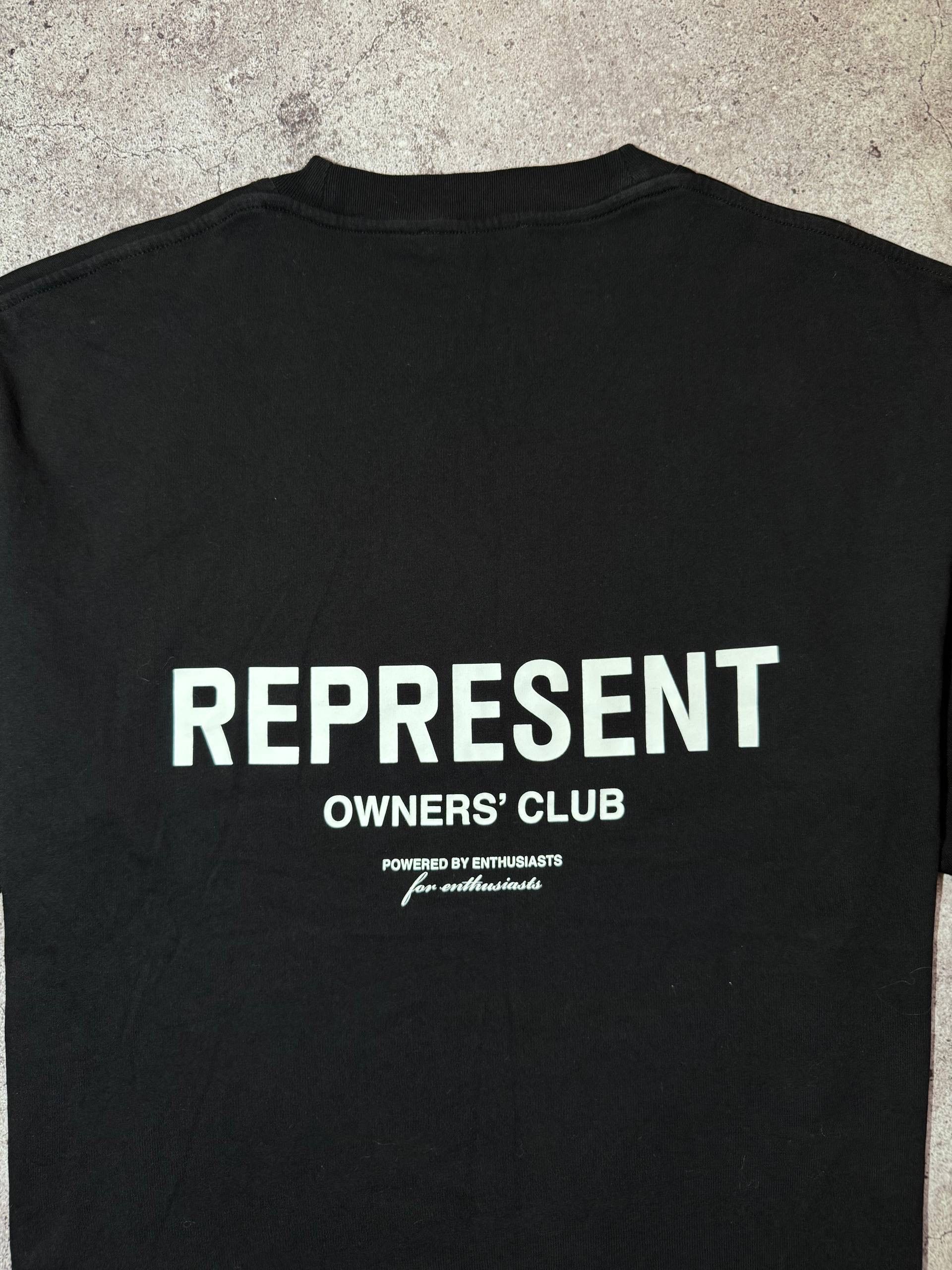 Represent Clo. Represent Owners’ Club Black Big Printed Logo T-shirt Size US L / EU 52-54 / 3 - 2 Thumbnail