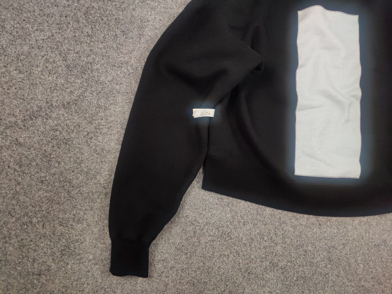 Other AELIZA studio Design unique Oversized Cropped Logo hoodie Size US M / EU 48-50 / 2 - 4 Thumbnail