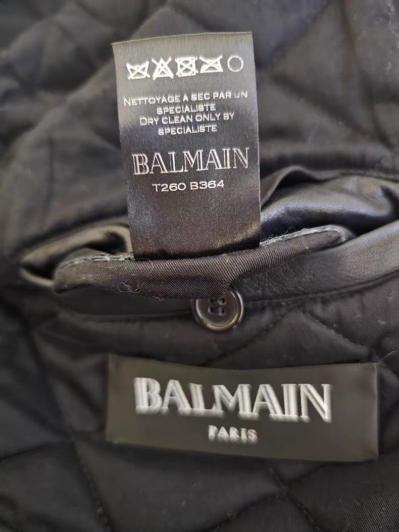 Balmain Balmain Leather Jacket Size US L / EU 52-54 / 3 - 4 Thumbnail