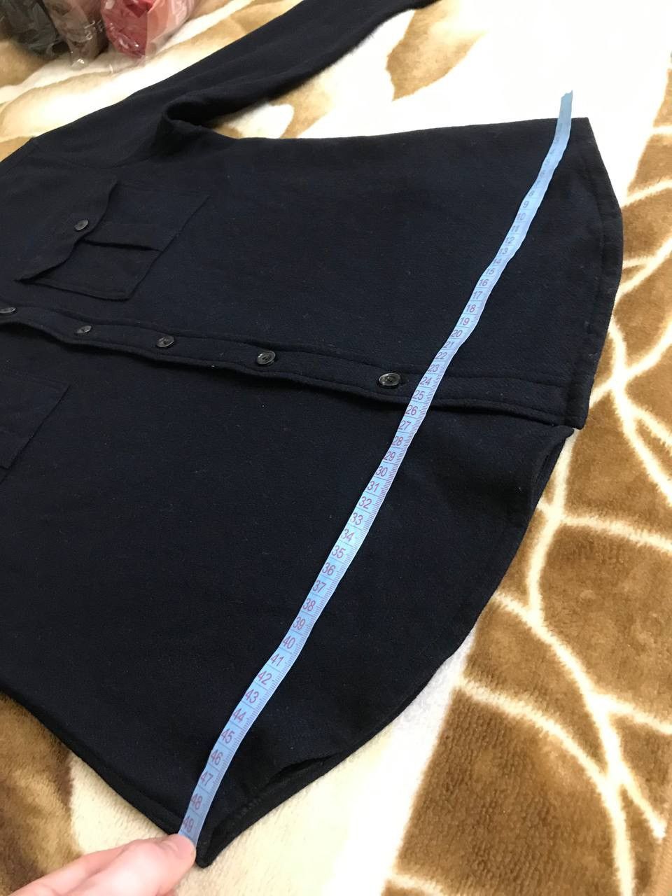 Allsaints 🔥 Allsaints Neward LS Shirt Wool Long Sleeve Button Blue Size US S / EU 44-46 / 1 - 13 Thumbnail