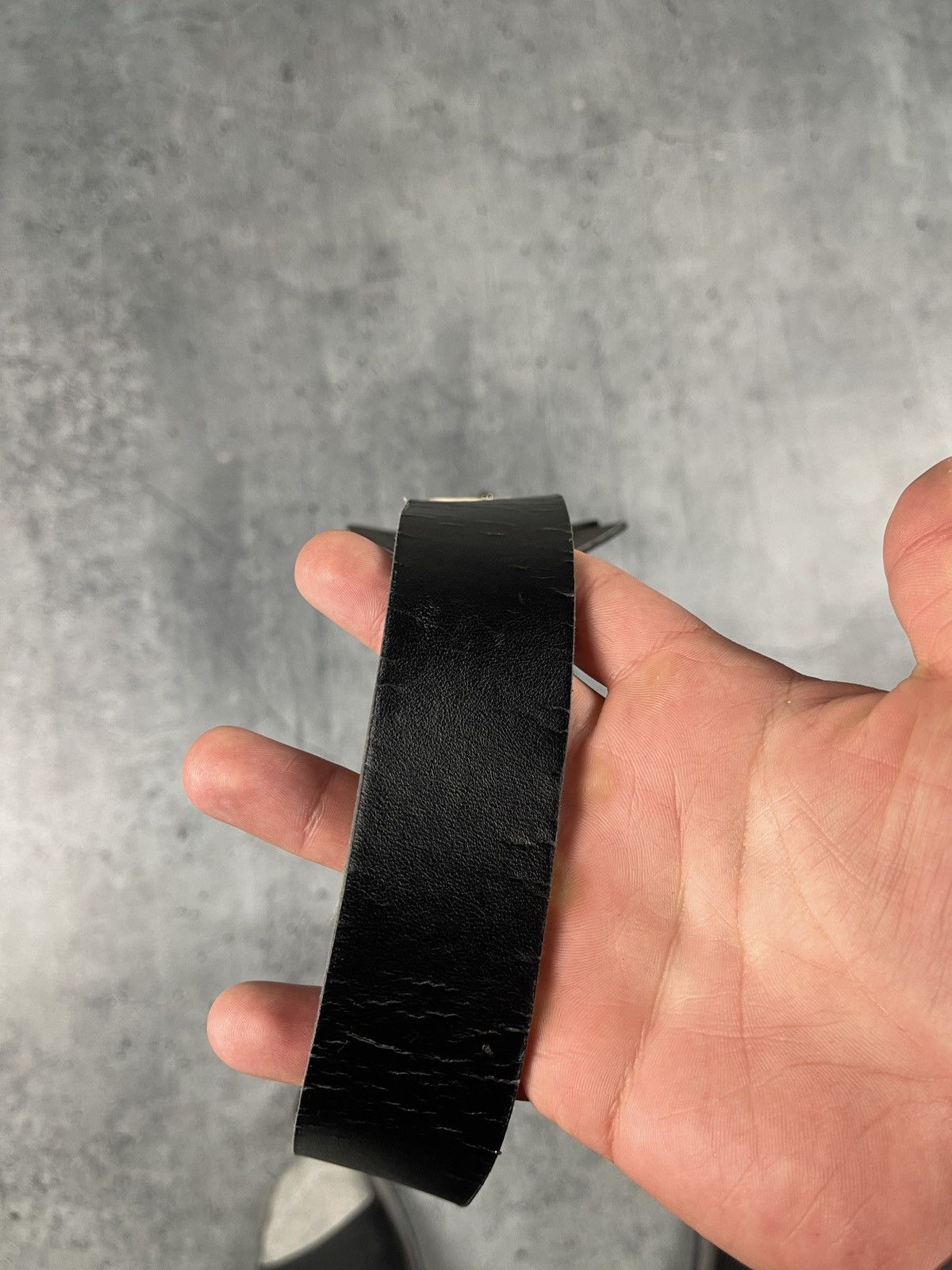 Vintage rocker belt with a large star buckle Size ONE SIZE - 8 Thumbnail